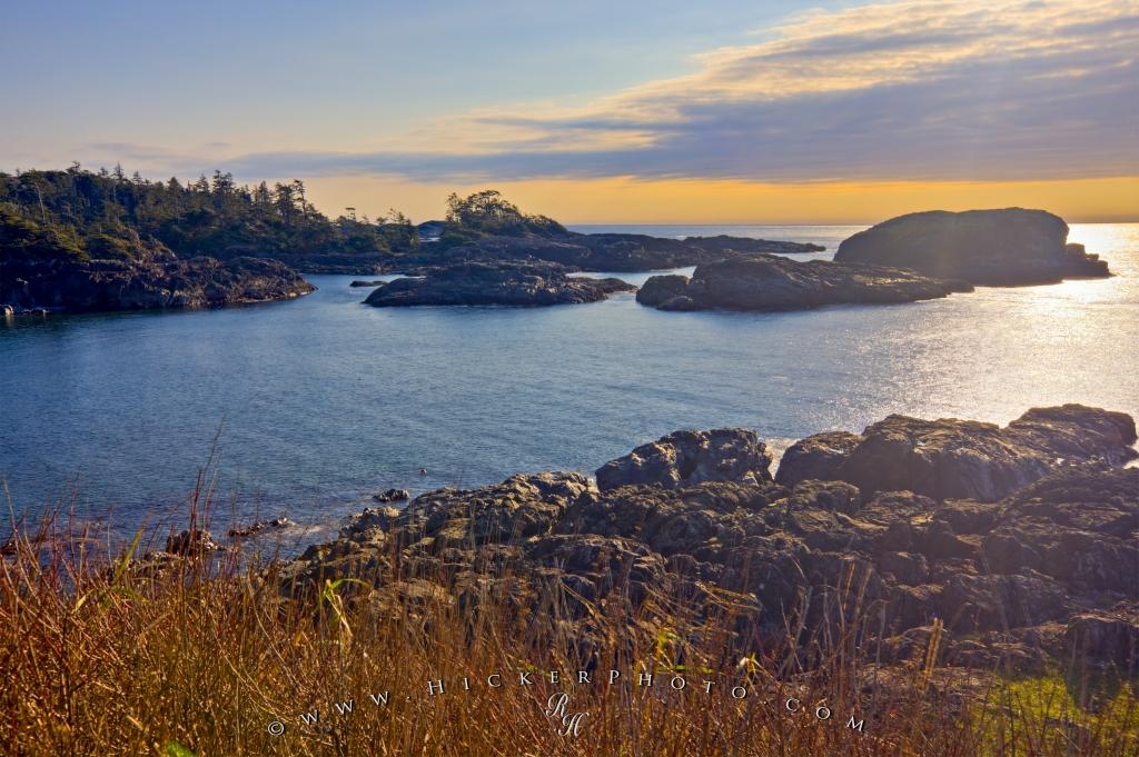 Photo Rocky Pacific Ocean Coastline Sunset Picture - Sea - HD Wallpaper 