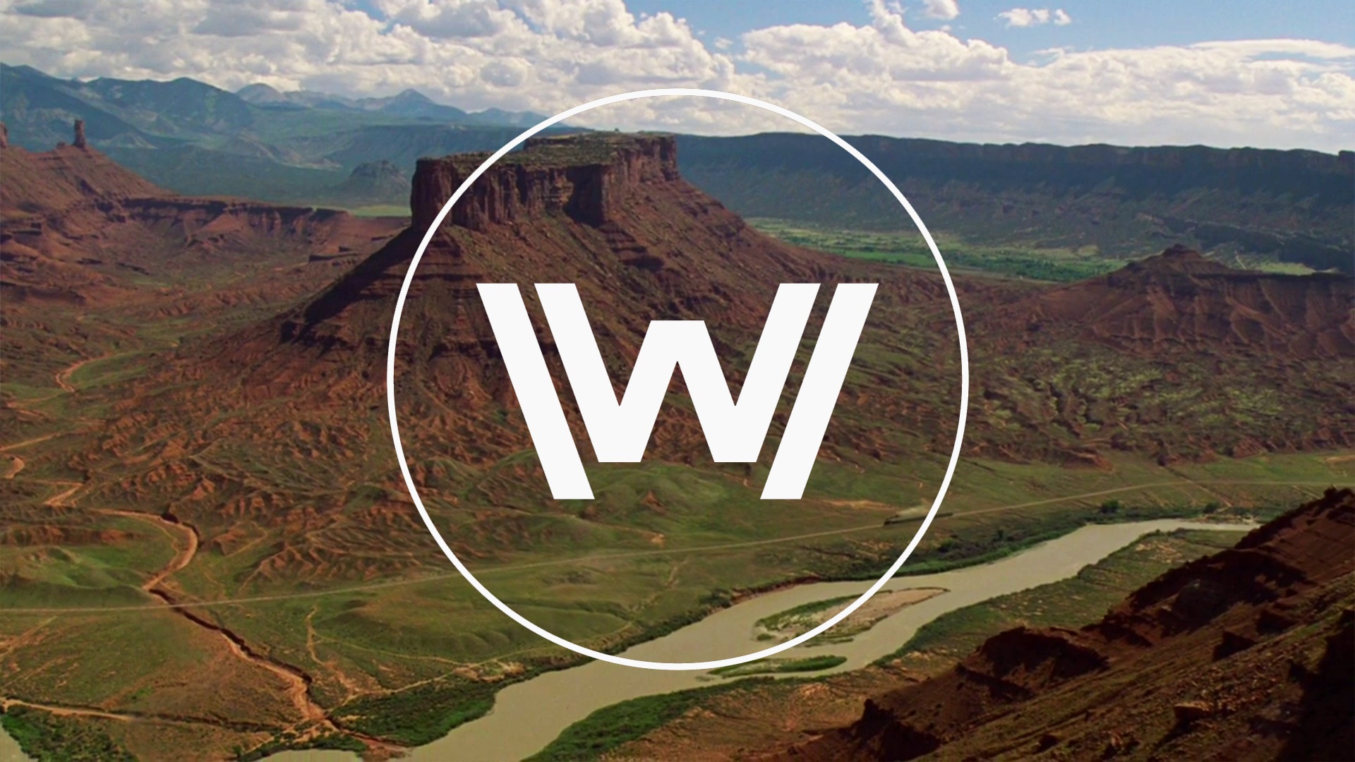 Westworld Logo Season 2 Background - Mountain Westworld - HD Wallpaper 