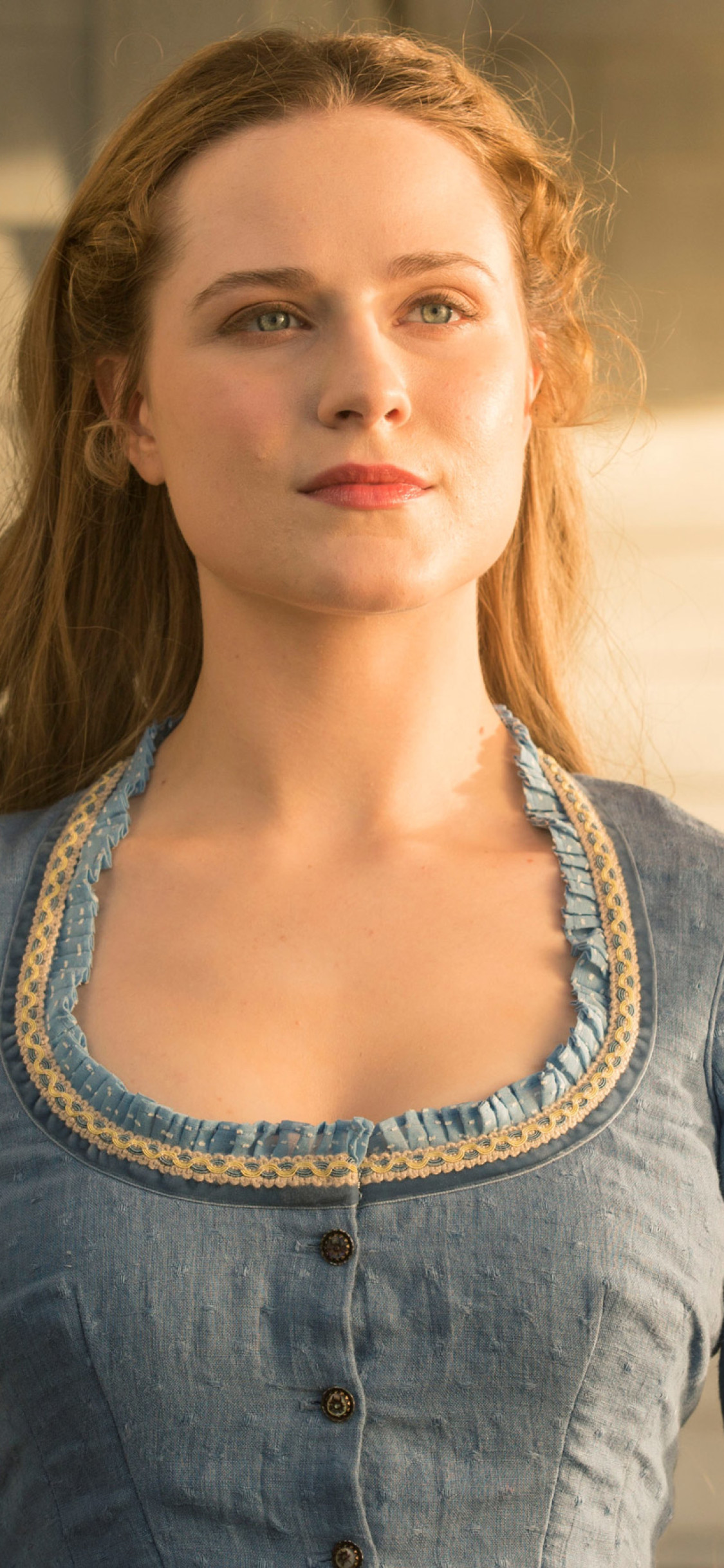 Dolores Westworld Blue Dress - HD Wallpaper 
