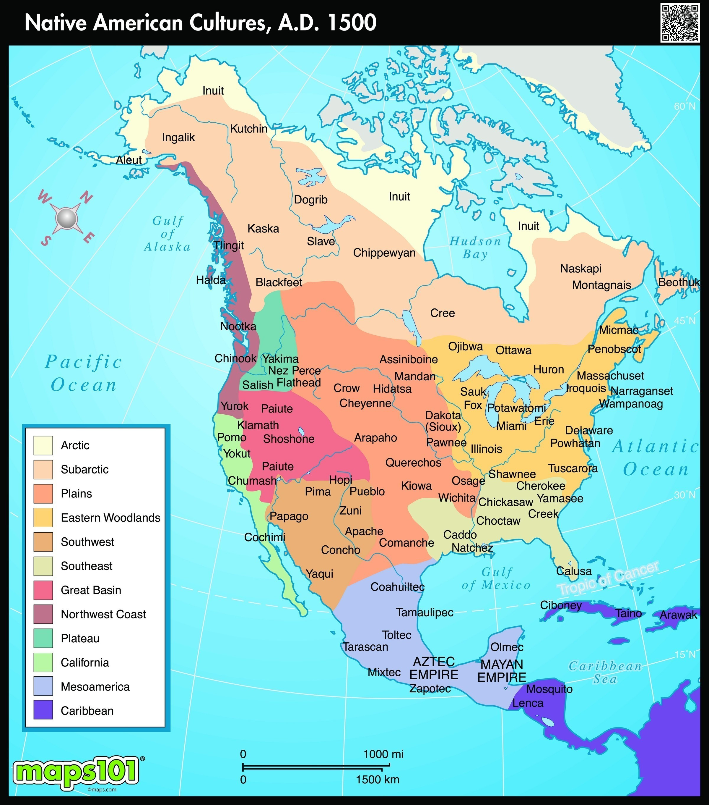 Southern Wallpaper - Native American Range Map - HD Wallpaper 