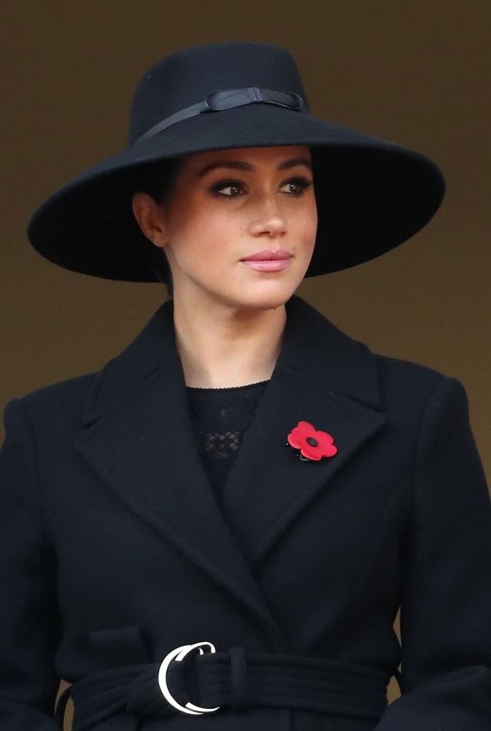 Meghan Markle, Duchess Of Sussex - Royals Remembrance Day 2019 - HD Wallpaper 