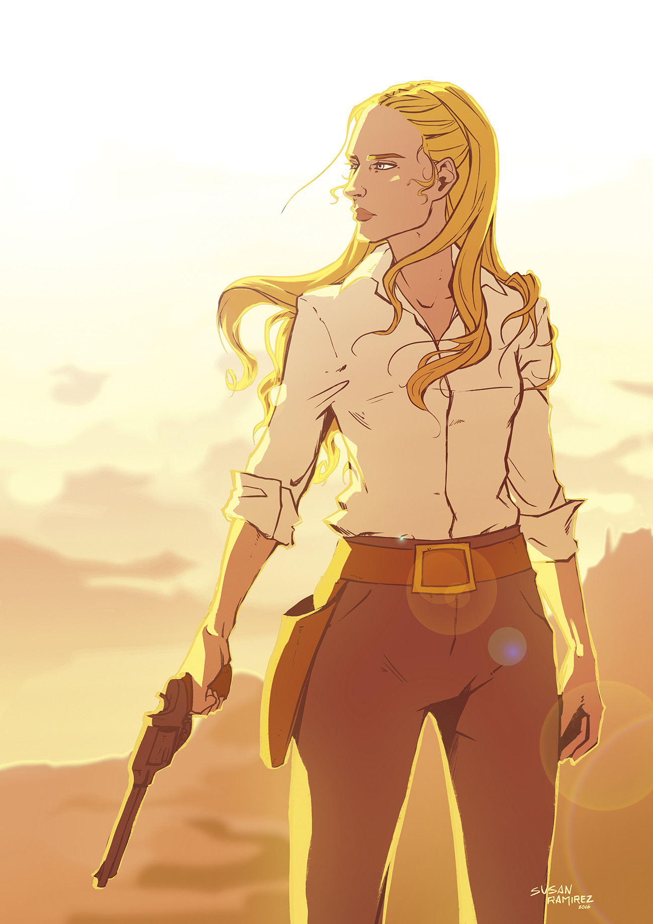 Westworld Dolores Art - HD Wallpaper 