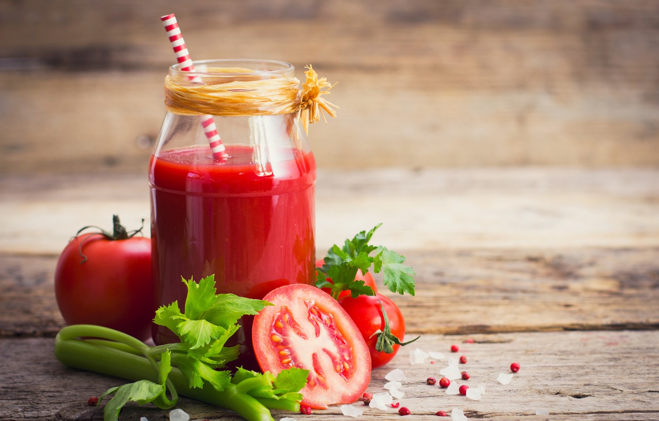 Photo Wallpaper Food, Juice, Drink, Fresh, Tomatoes, - Tomato Sauce - HD Wallpaper 