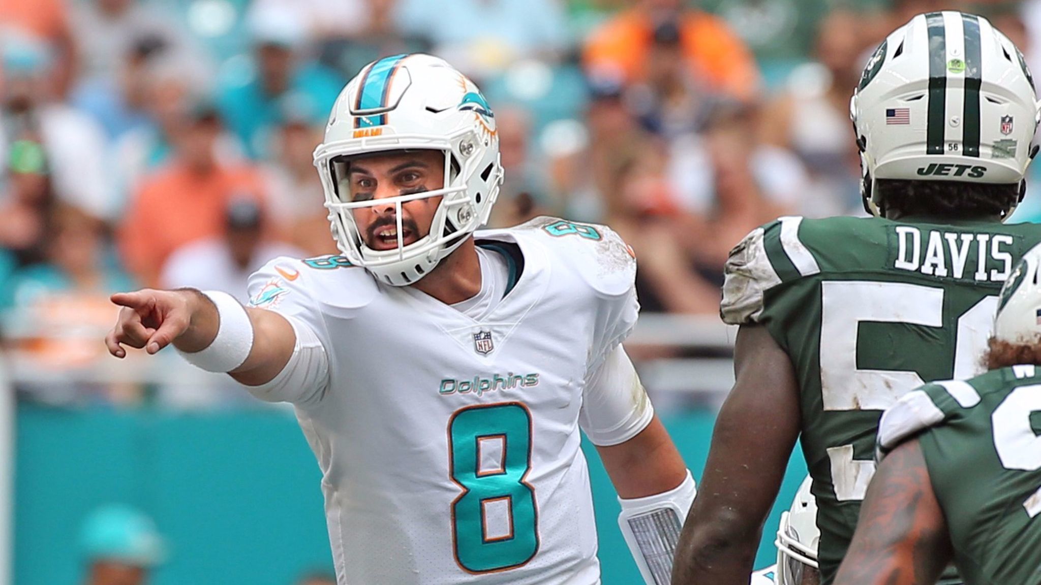 Matt Moore Dolphins - HD Wallpaper 