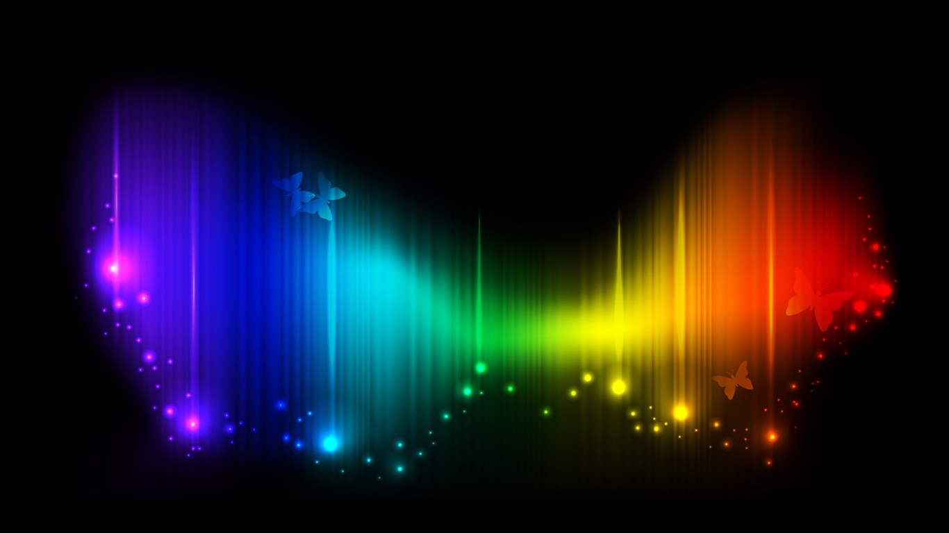 Brilliant Color Background Wallpaper - Design For Rainbow Colours - HD Wallpaper 