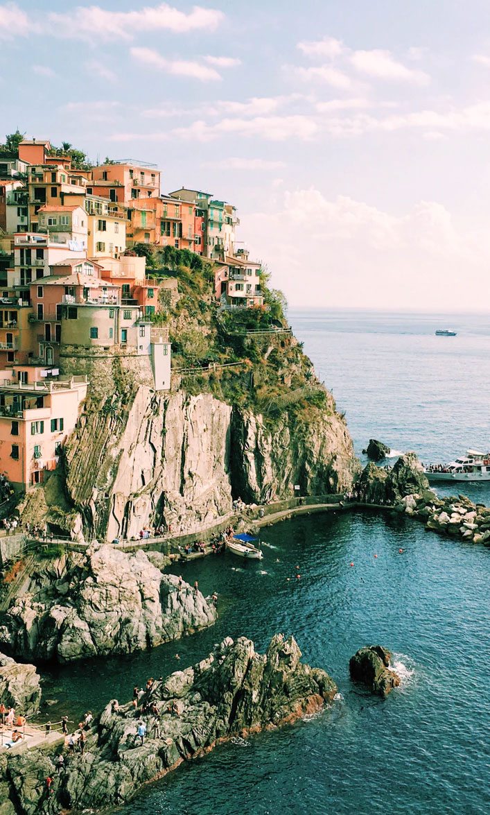 7 Europe Wanderlust Inspiration - Cinque Terre, Italy - HD Wallpaper 