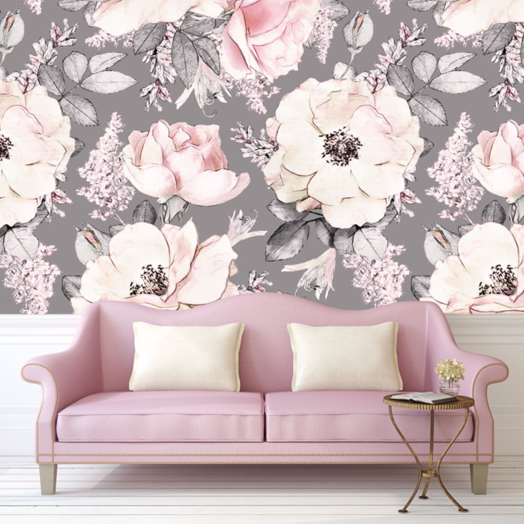 Brilliant Wallpaper For Room Wall Dusty Rose Self Adhesive - HD Wallpaper 