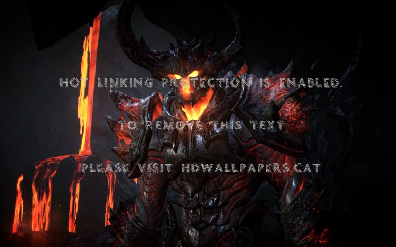 Unreal King Satan Demon Evil Lava Games - Rv Wallpaper 3d - HD Wallpaper 
