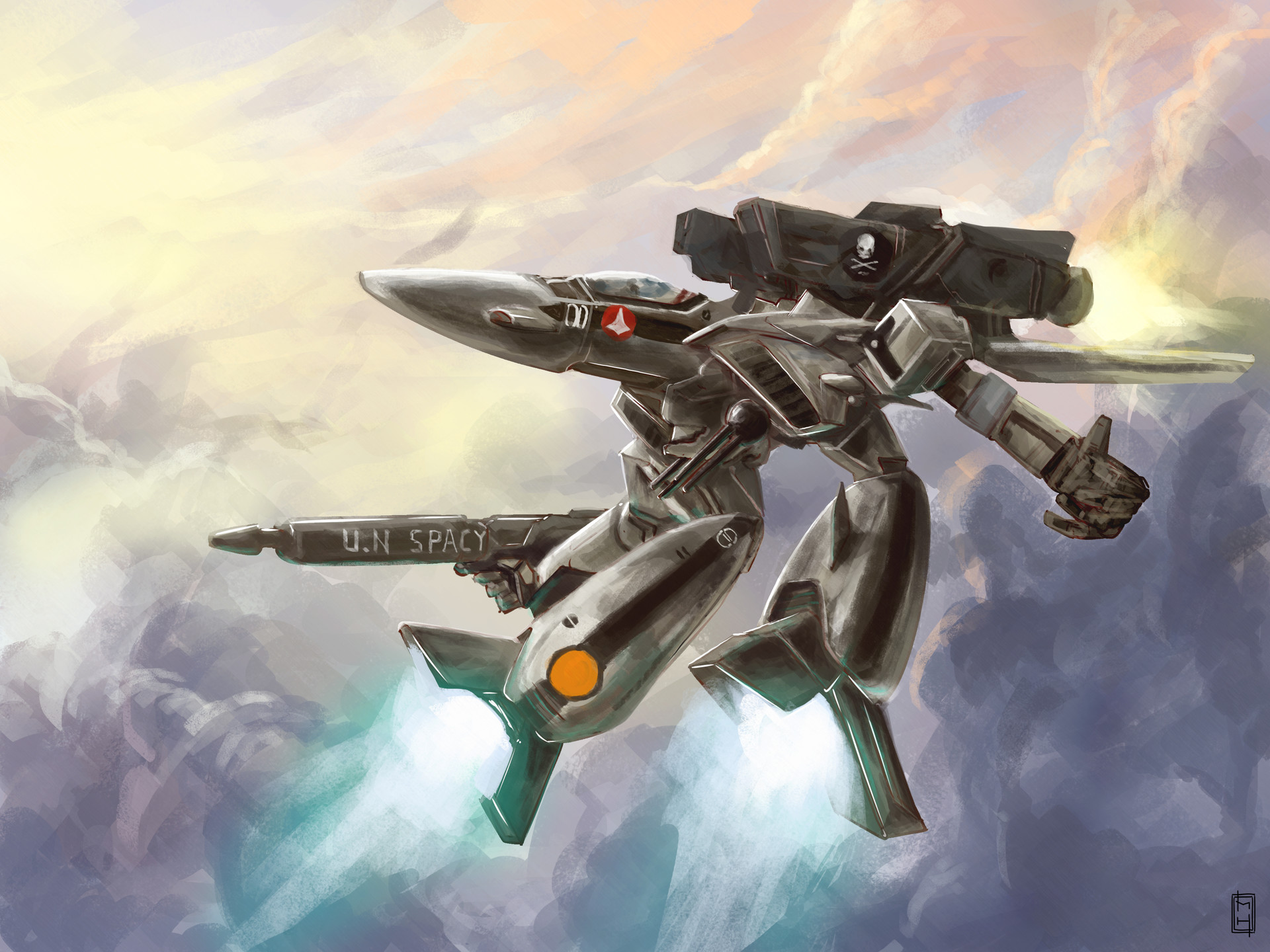 Macross Robotech - HD Wallpaper 