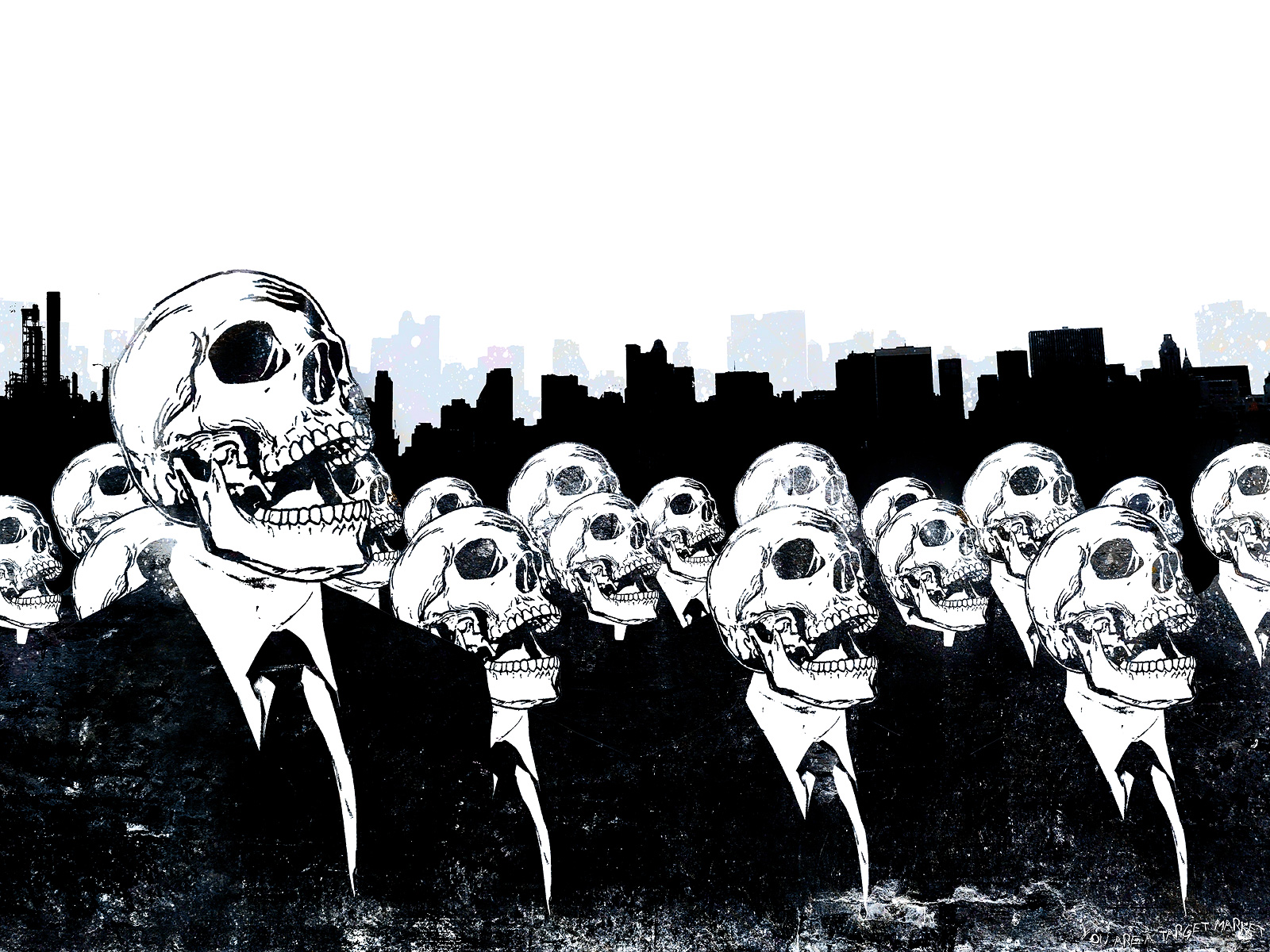 Skull People - HD Wallpaper 