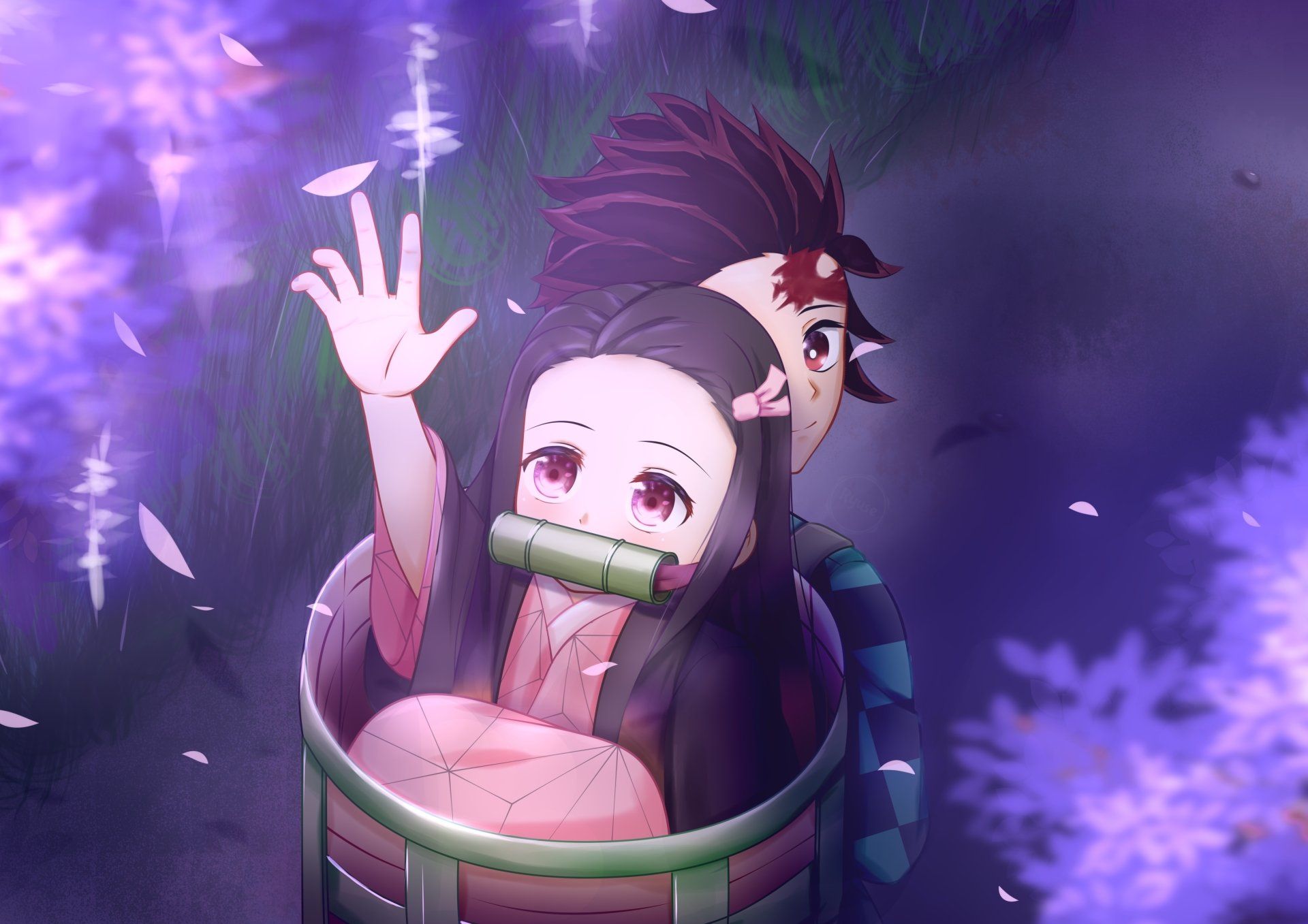 Kimetsu No Yaiba Nezuko - HD Wallpaper 