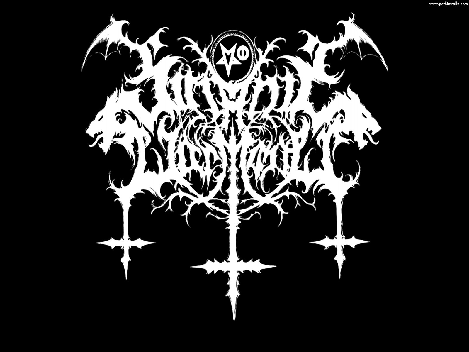 Gothic Wallpaper Download - Satanic Warmaster Back Patch - HD Wallpaper 