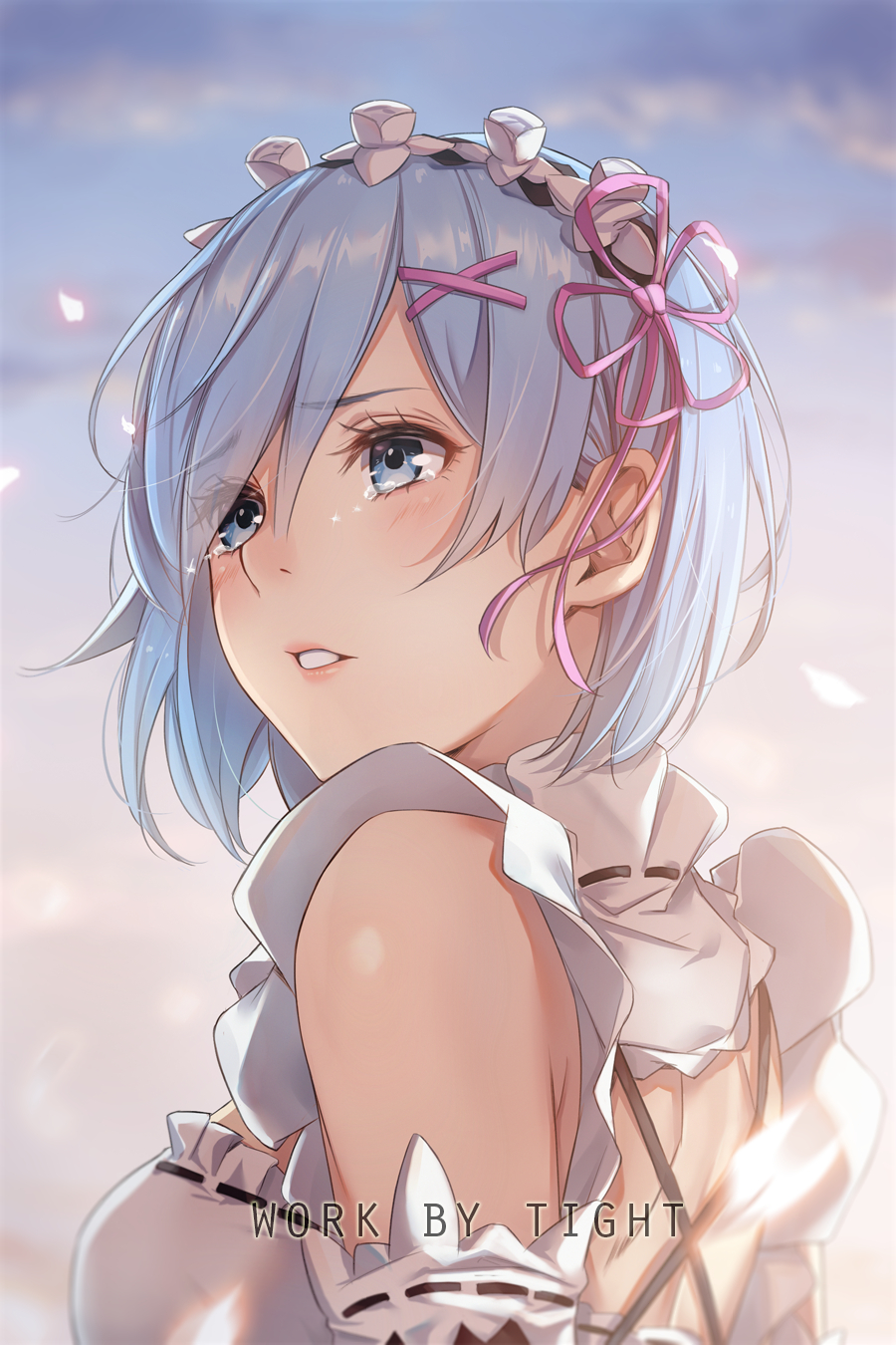 Rem Re Zero Wallpaper Cute 900x1350 Wallpaper Teahub Io