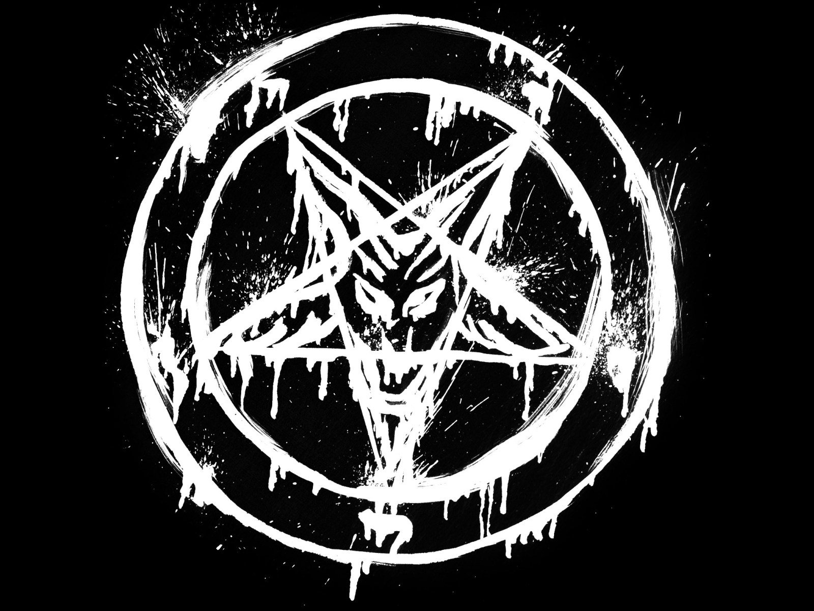 High Resolution Satanic & Occult Hd Background Id - Satyricon Pentagram Burns - HD Wallpaper 