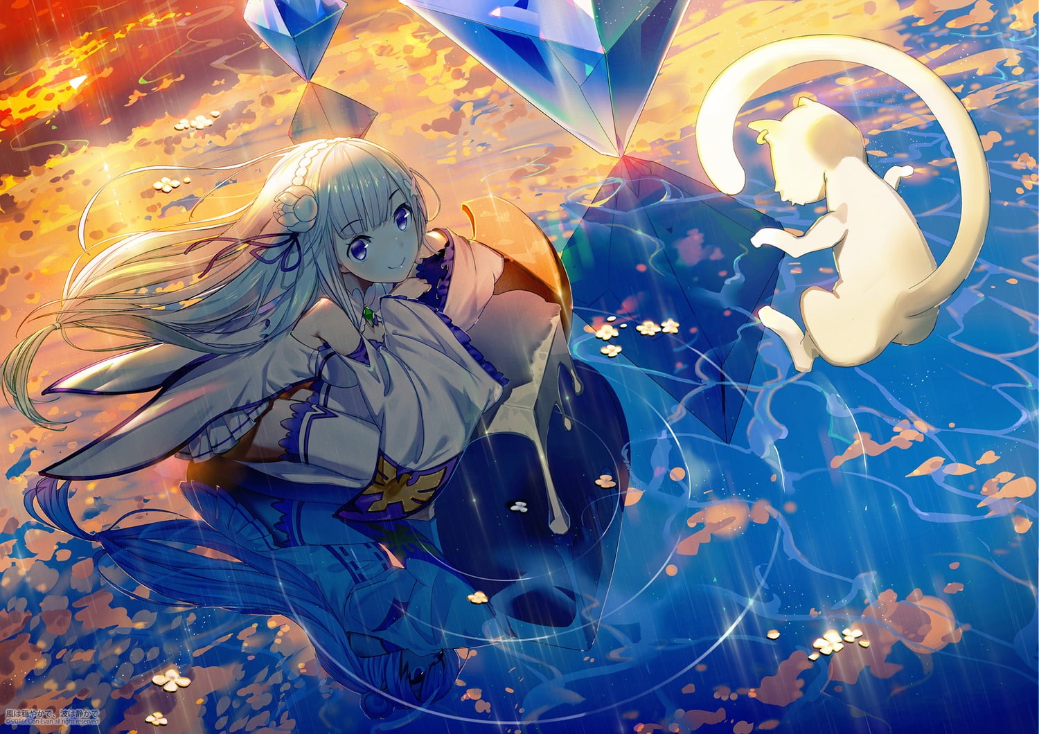 Fanart Anime Re Zero - HD Wallpaper 