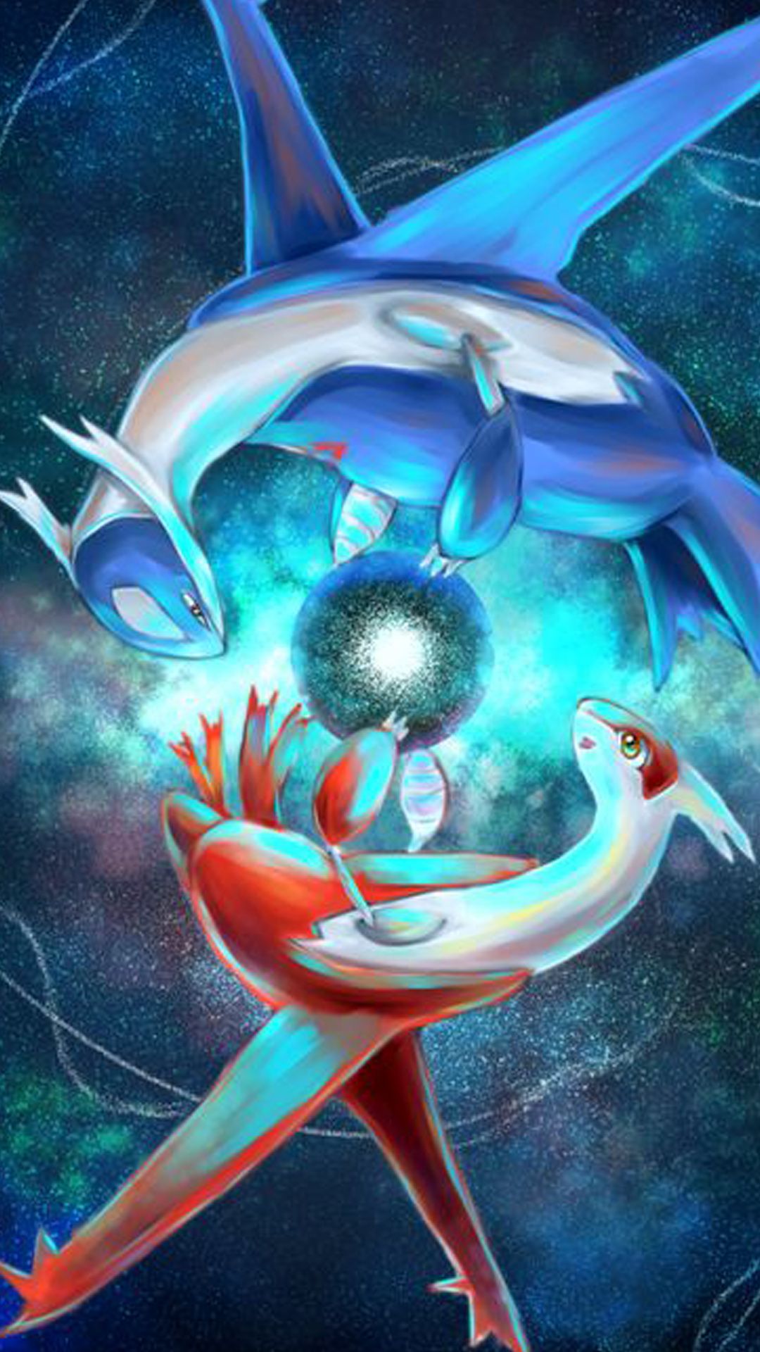 Latias & Latios - Pokemon Wallpaper Hd Android - HD Wallpaper 