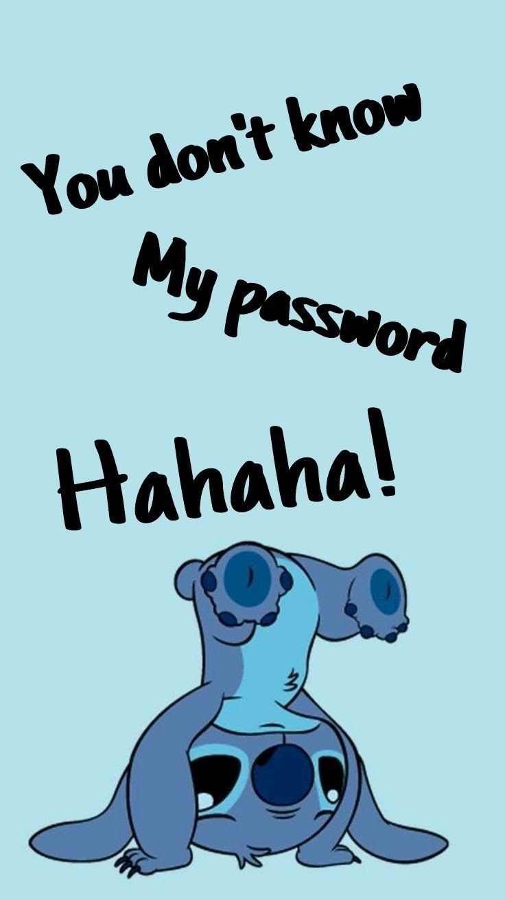 Stitch Dont Touch My Phone - HD Wallpaper 