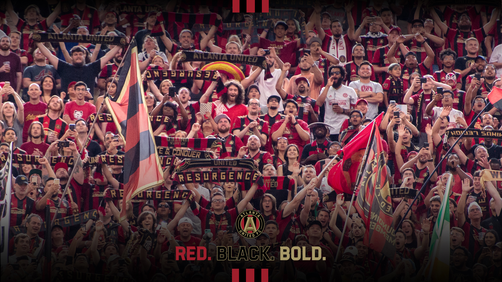 Atlanta United Desktop Background - HD Wallpaper 
