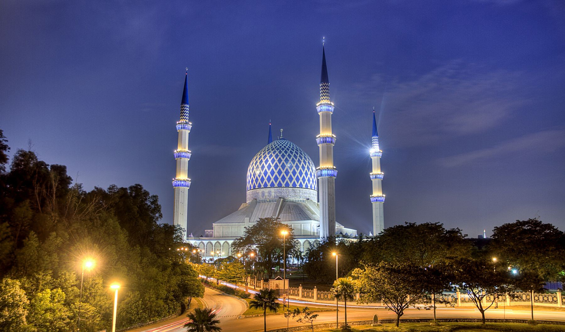 Sultan Salahuddin Abdul Aziz Shah Mosque - HD Wallpaper 