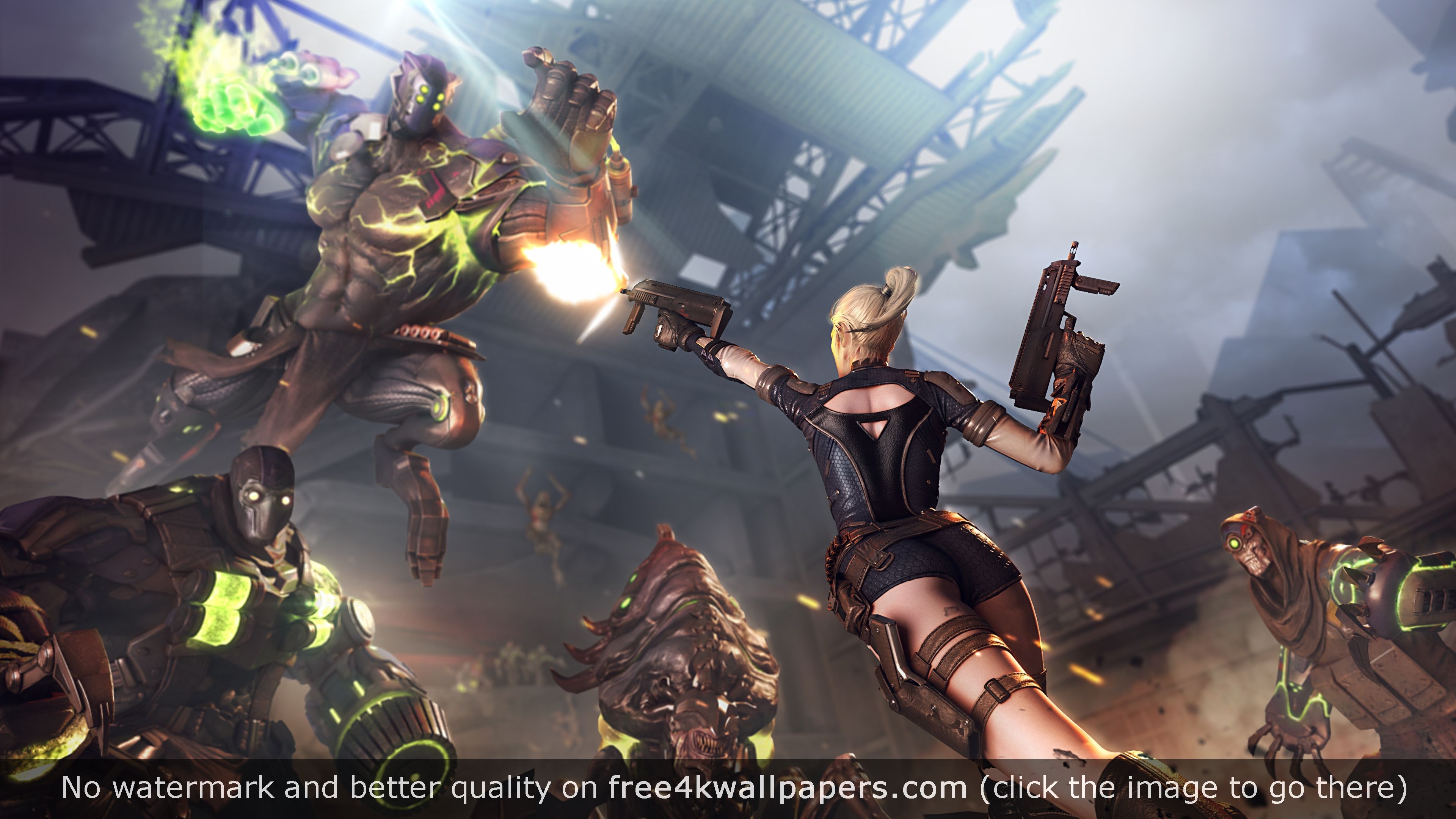 Crossfire 4k - HD Wallpaper 