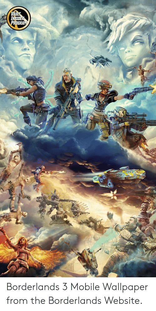 Mobile, Wallpaper, And Borderlands - Borderlands 3 Mural Of Mayhem - HD Wallpaper 