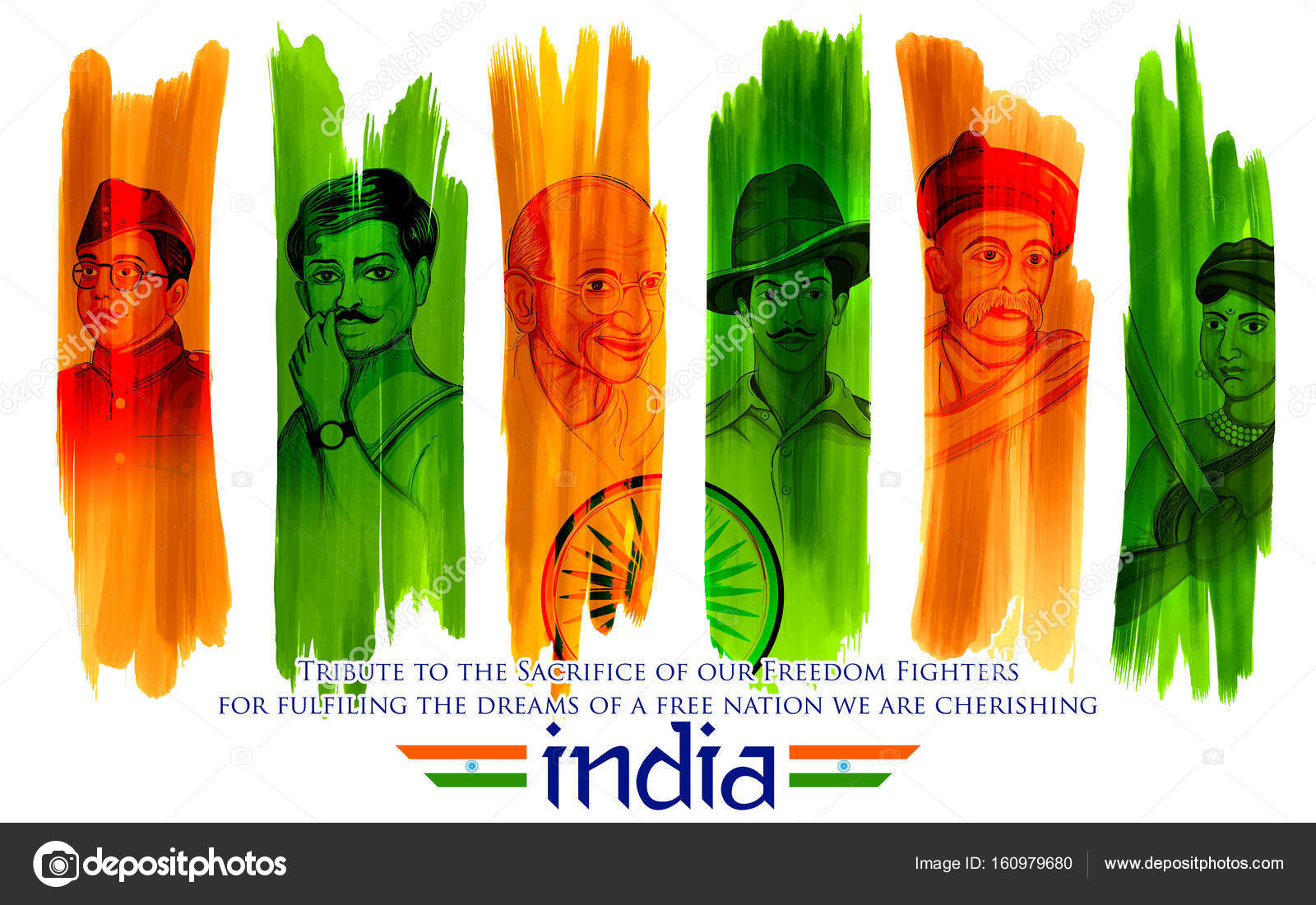 Mahatma Gandhi Independence Day - HD Wallpaper 