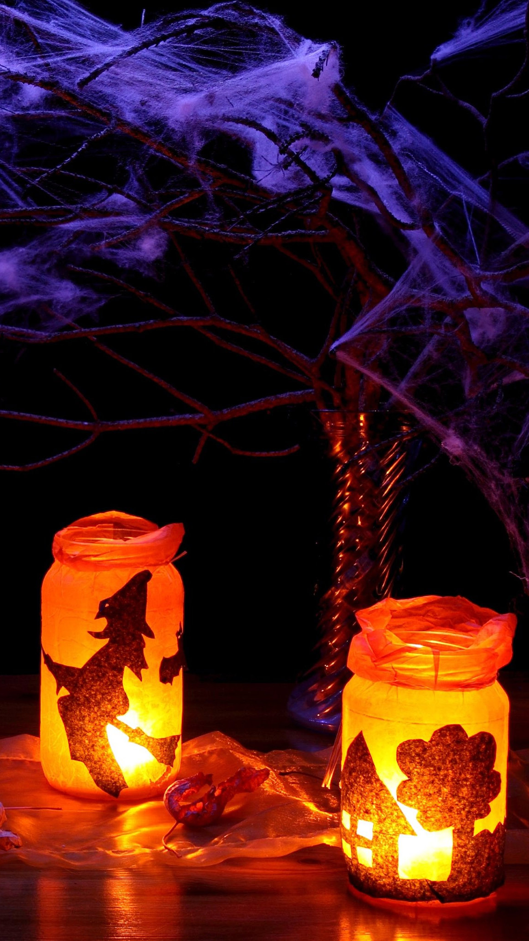 Halloween Theme Wallpaper Iphone - HD Wallpaper 