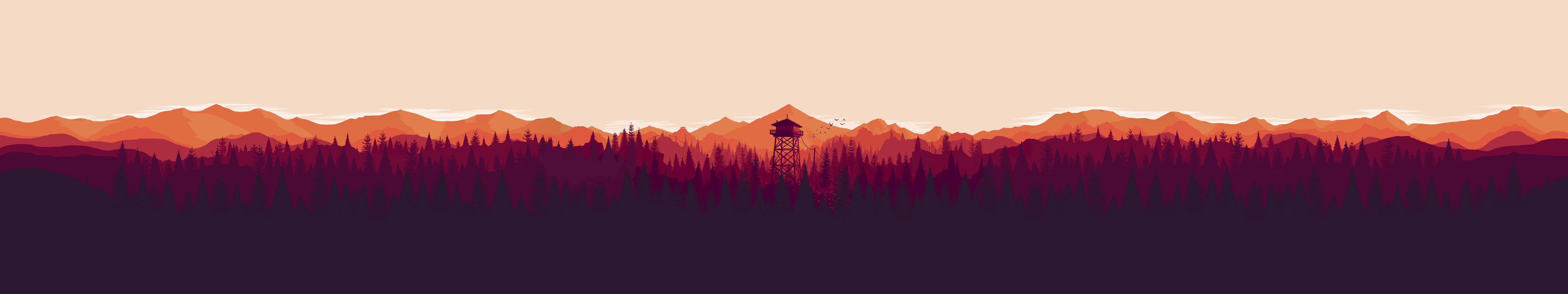 Firewatch Wallpaper Ultrawide - HD Wallpaper 