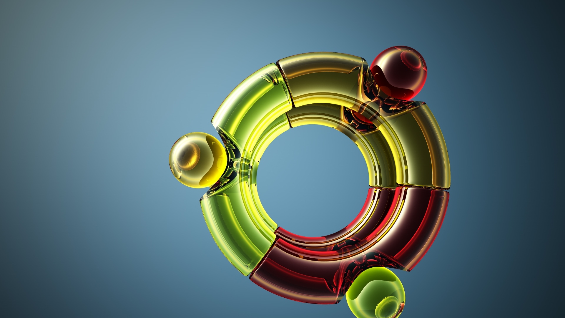 Fondos De Pantalla 3d Ubuntu - HD Wallpaper 