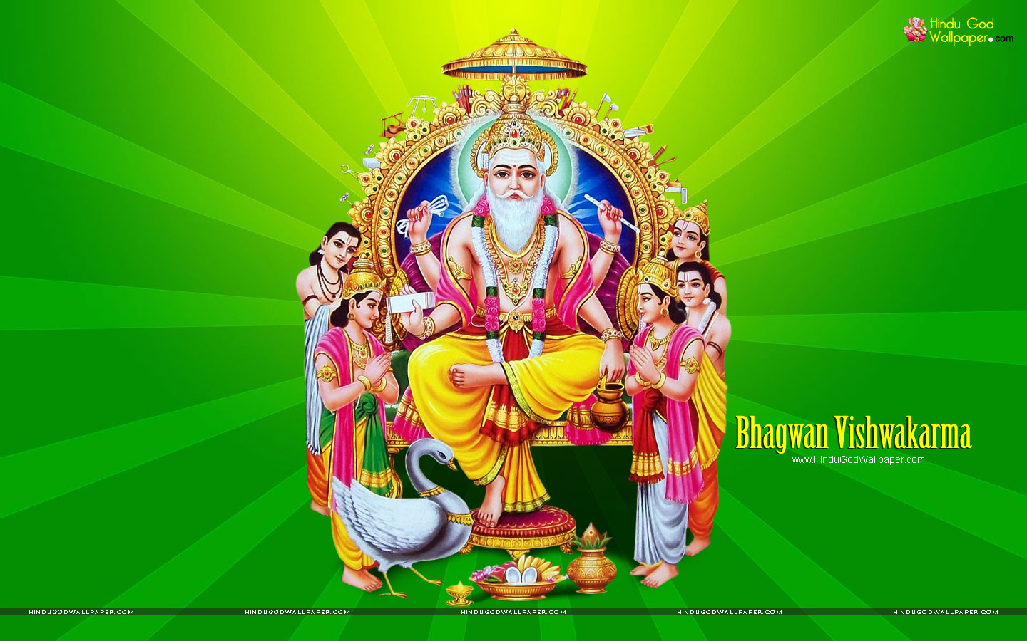 Vishwakarma Bhagwan - HD Wallpaper 