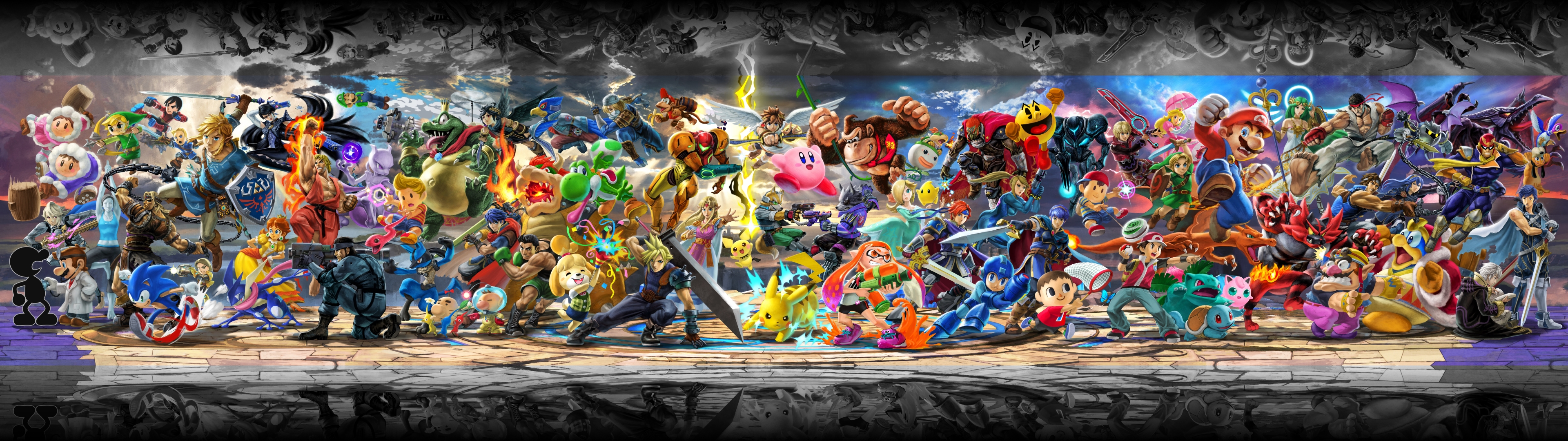 Smash Bros Banner - HD Wallpaper 