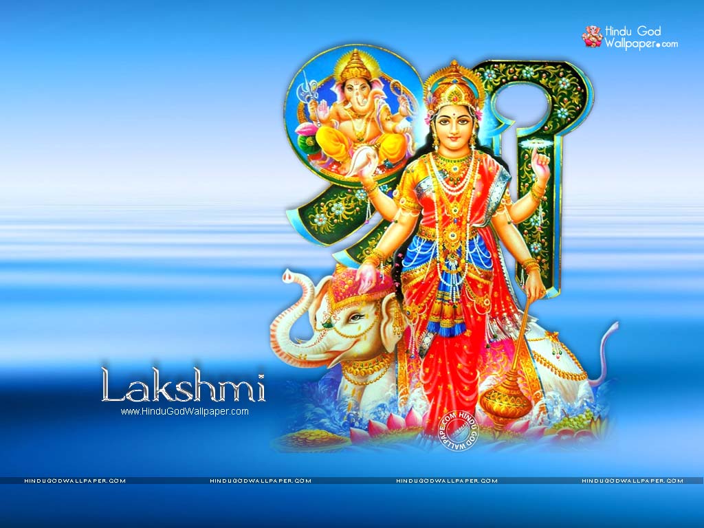 Goddess Lakshmi - HD Wallpaper 