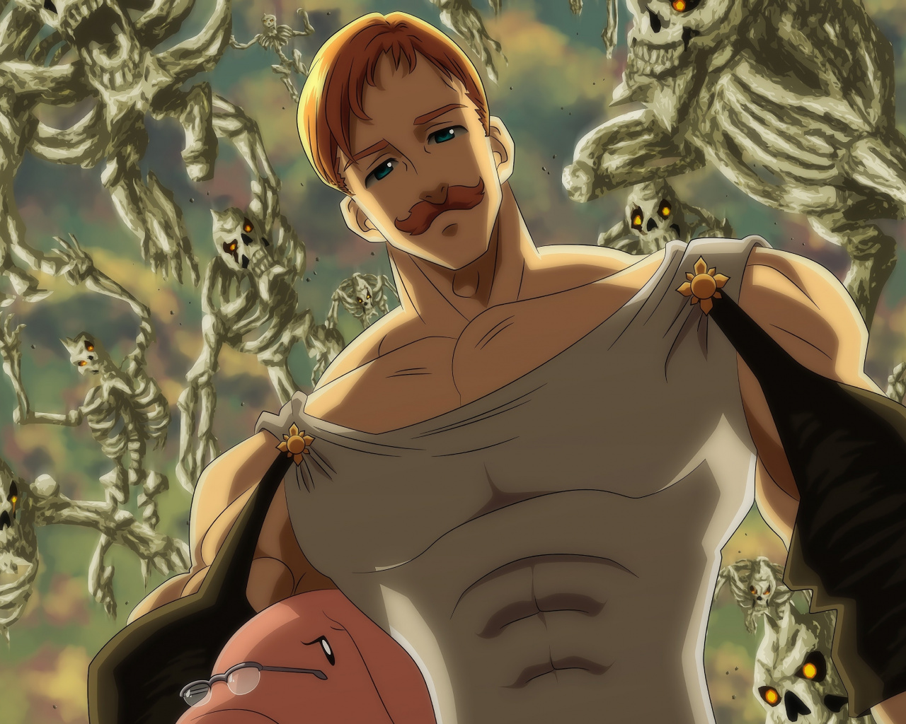 Anime Boy, Escanor, The Seven Deadly Sins, Anime, Wallpaper - Escanor Nanatsu No Taizai 4k - HD Wallpaper 