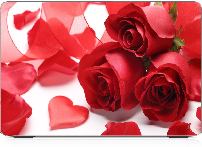 Download Red Flowers And Hearts 832x607 Wallpaper Teahub Io