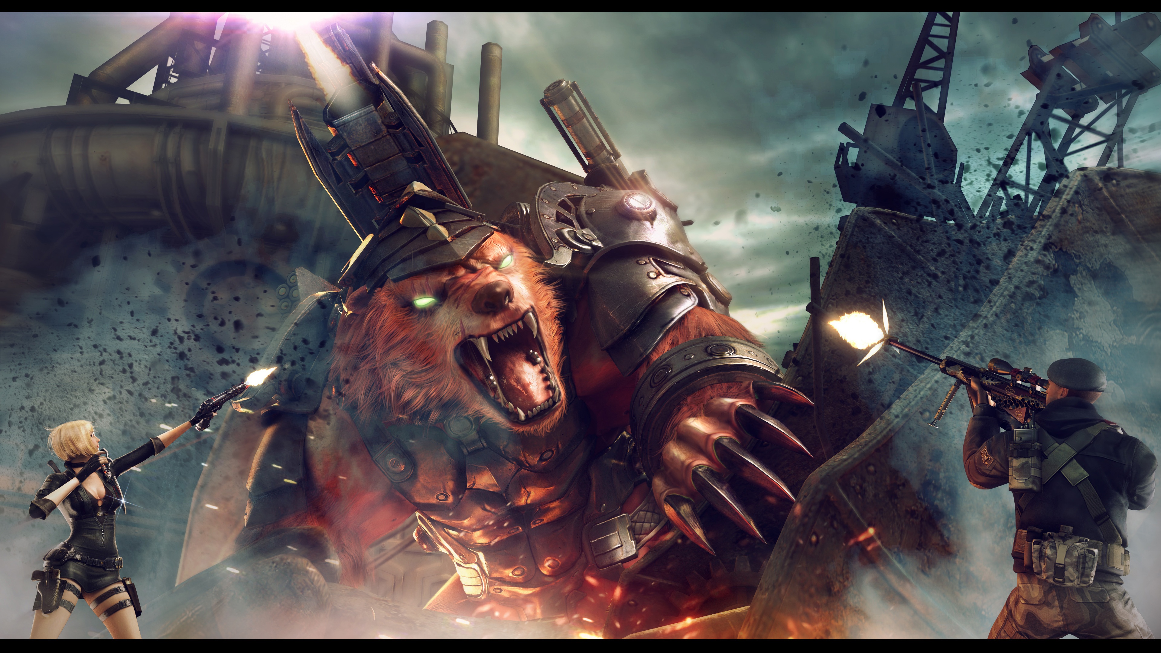 Crossfire China God S Arena Boss Big Bear - Big Bear Crossfire - HD Wallpaper 