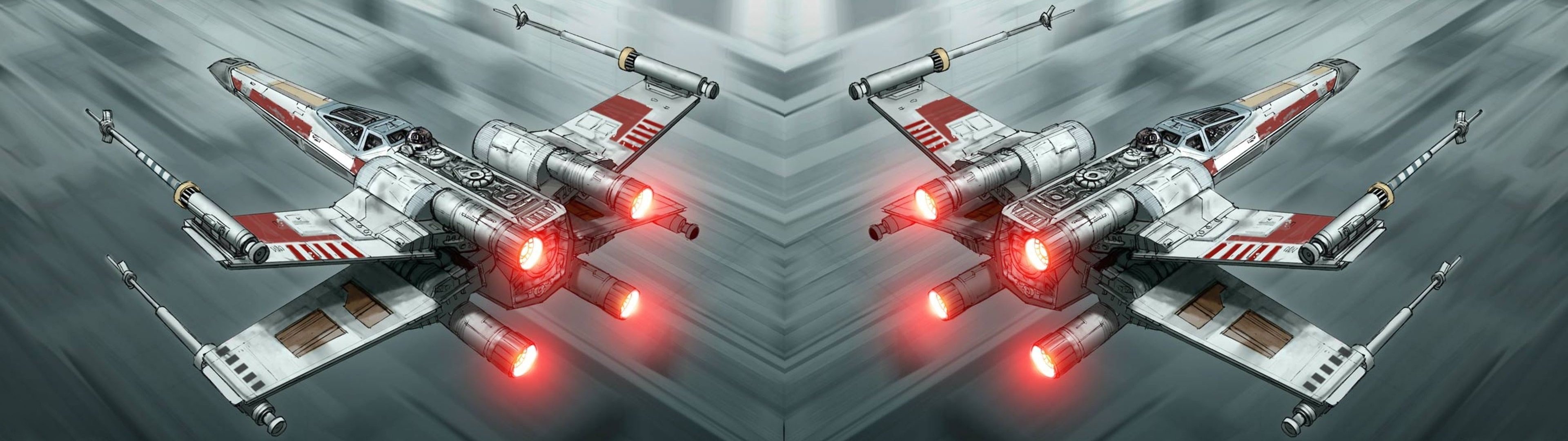 Free Star Wars High Quality Wallpaper Id - Star Wars Fan Art X Wing - HD Wallpaper 