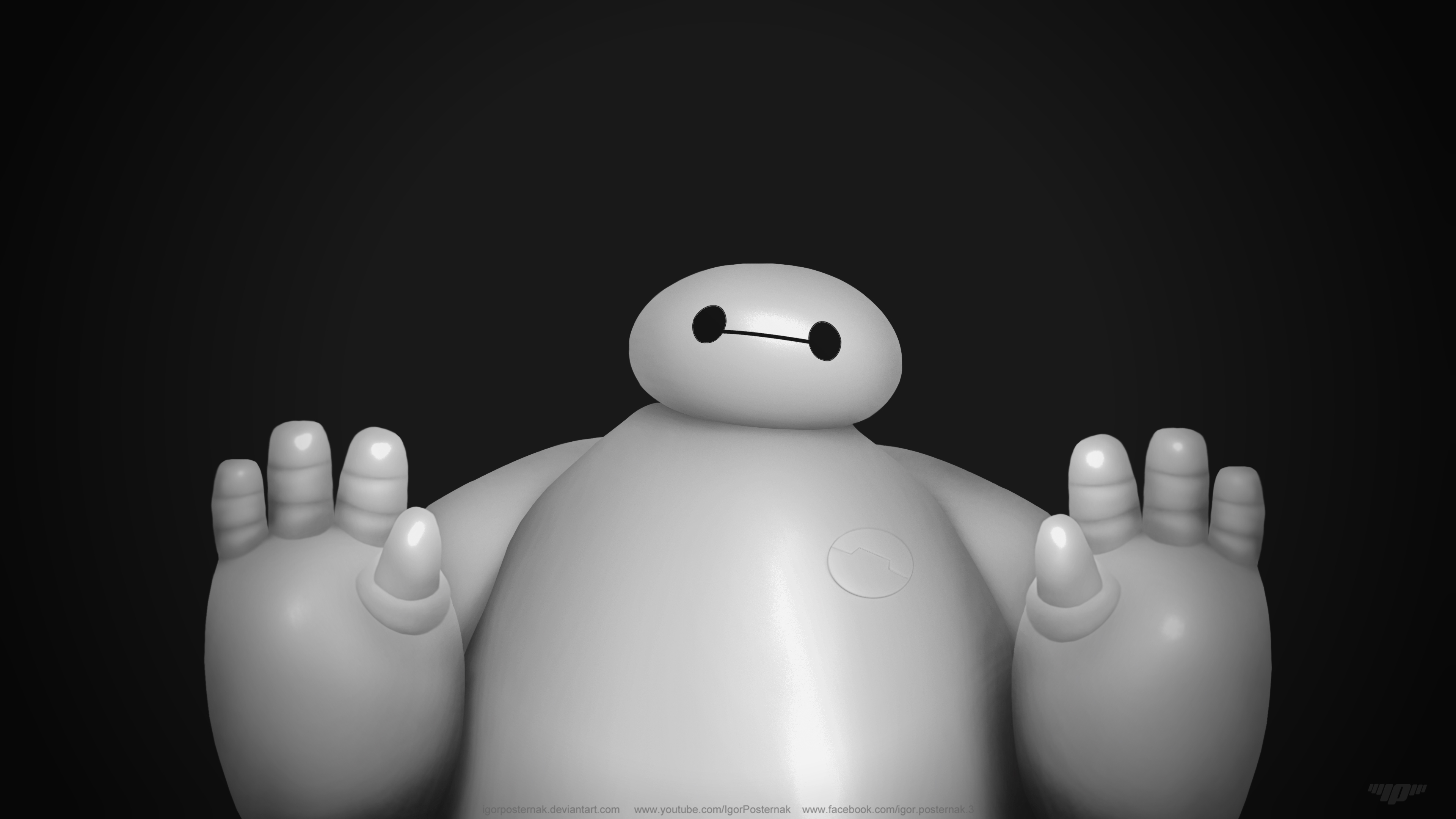 Baymax Cover - HD Wallpaper 
