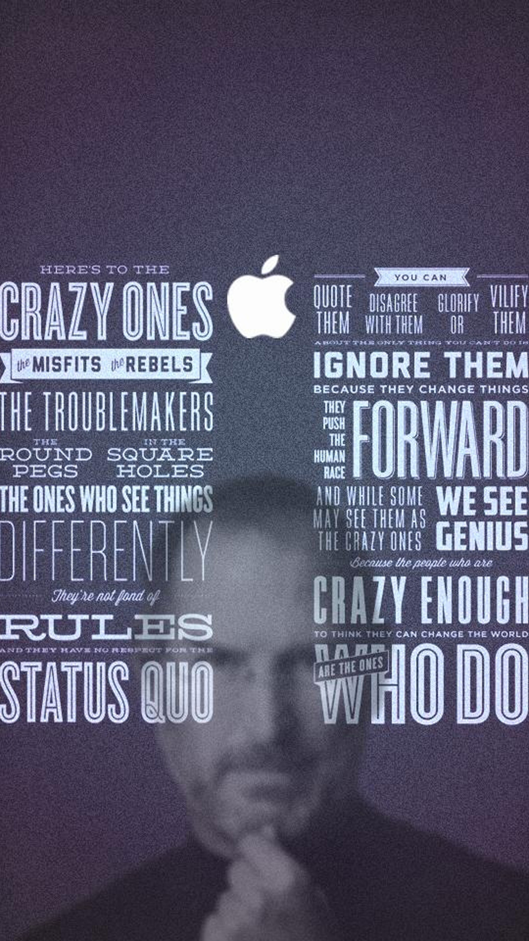 Steve Jobs Quotes Wallpaper For Iphone - HD Wallpaper 