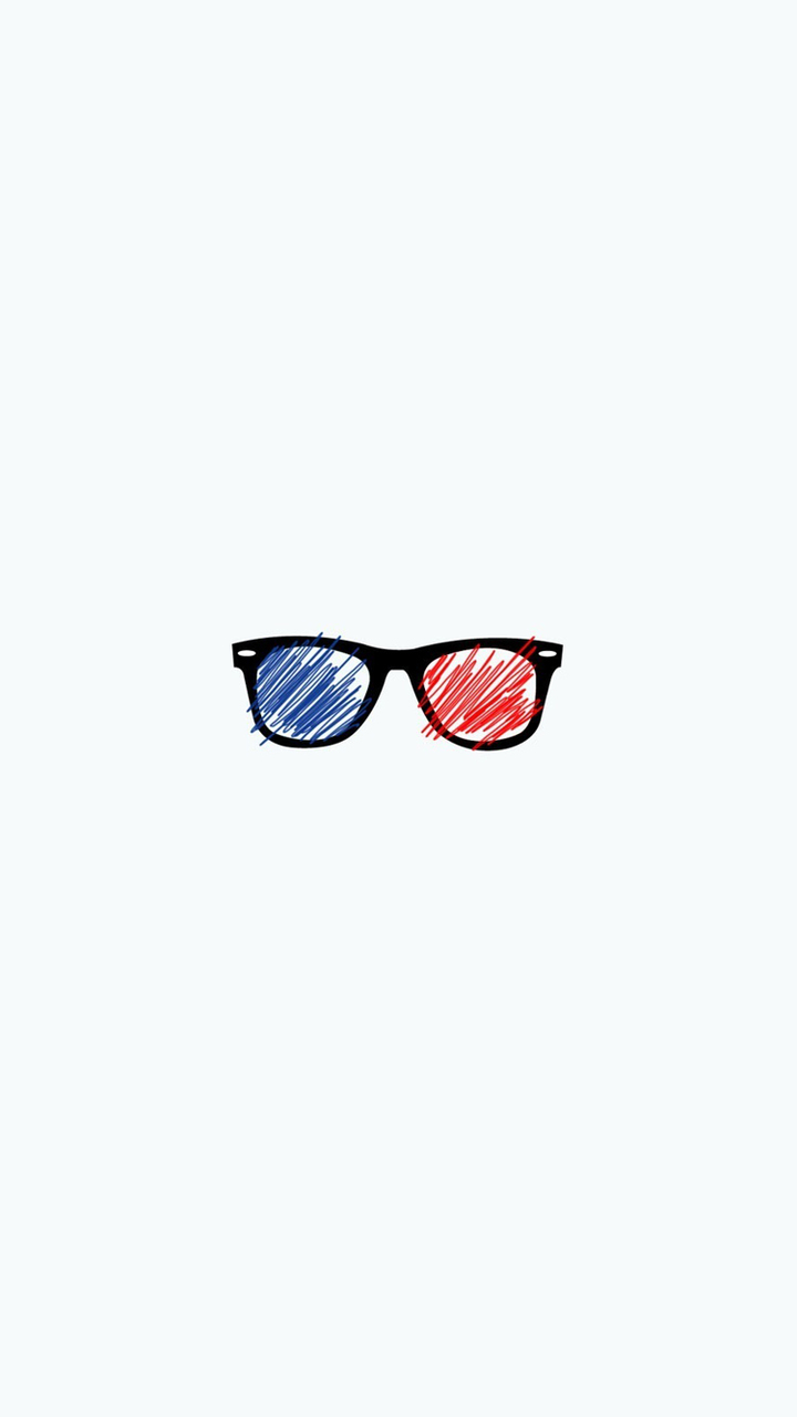 Glass, Iphone, And Minimalist Image - Aviator Sunglass - HD Wallpaper 