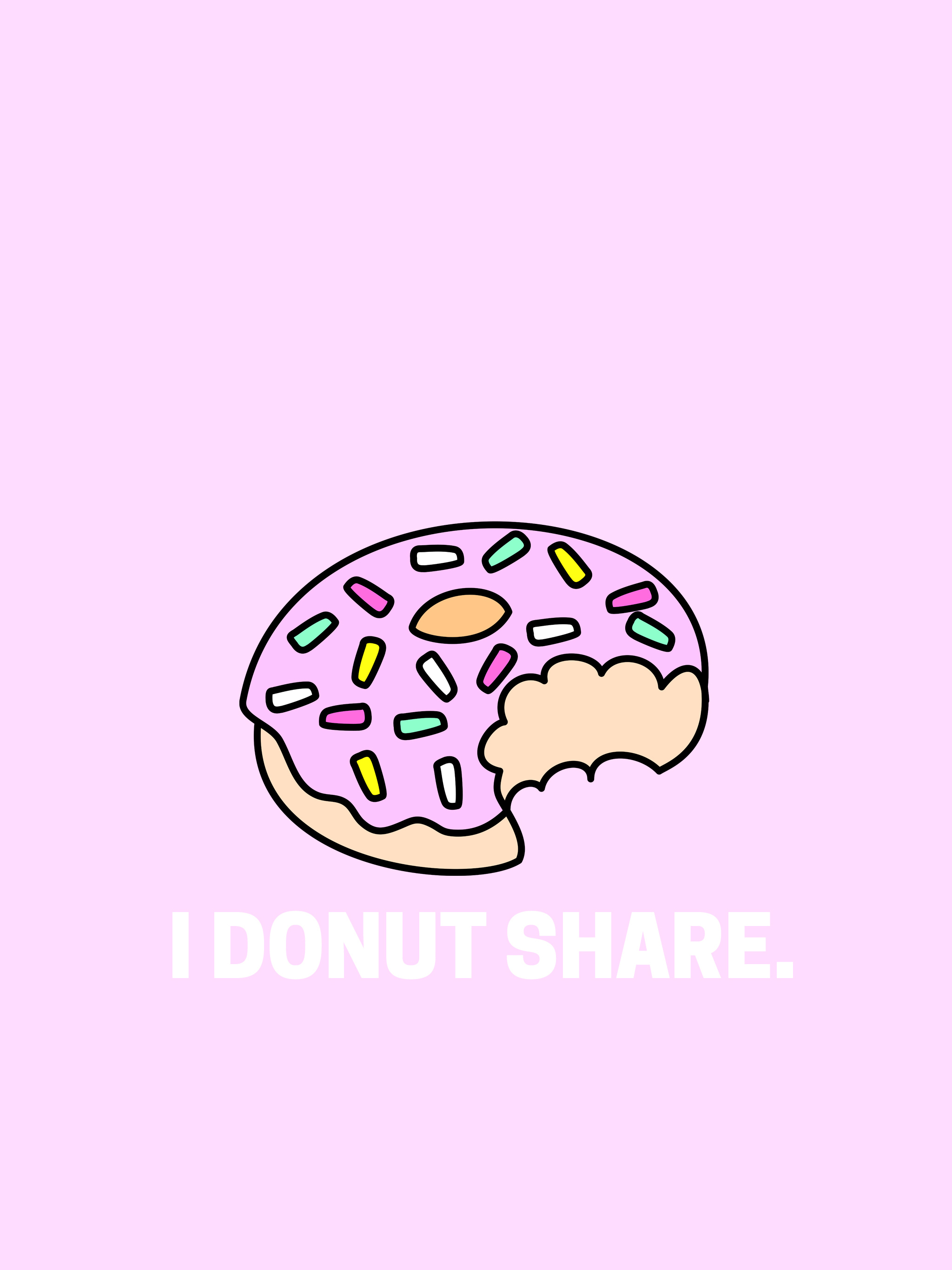 Donut Unicorn - HD Wallpaper 