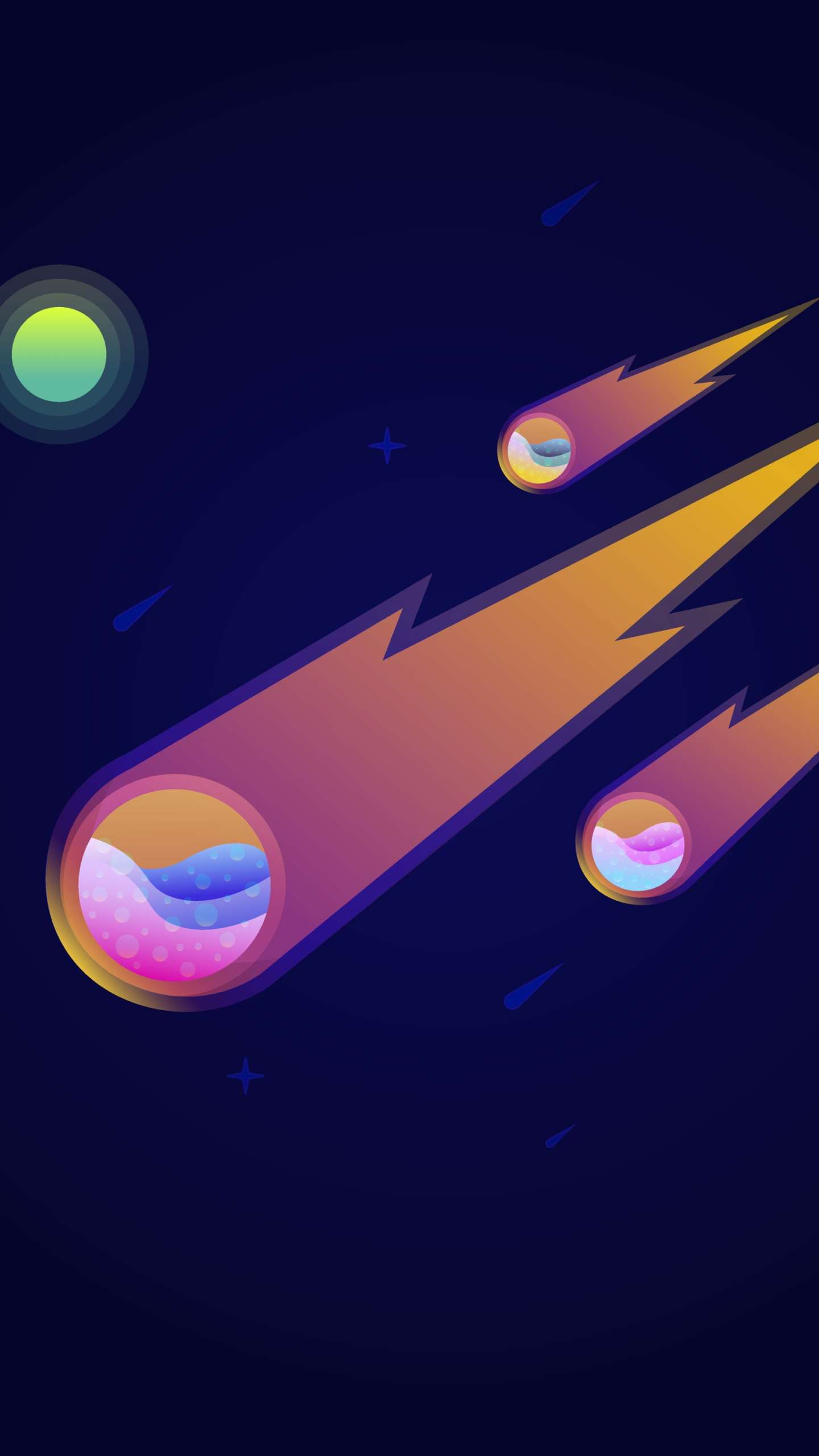 Meteor Shower Wallpaper - Meteor Hd - HD Wallpaper 