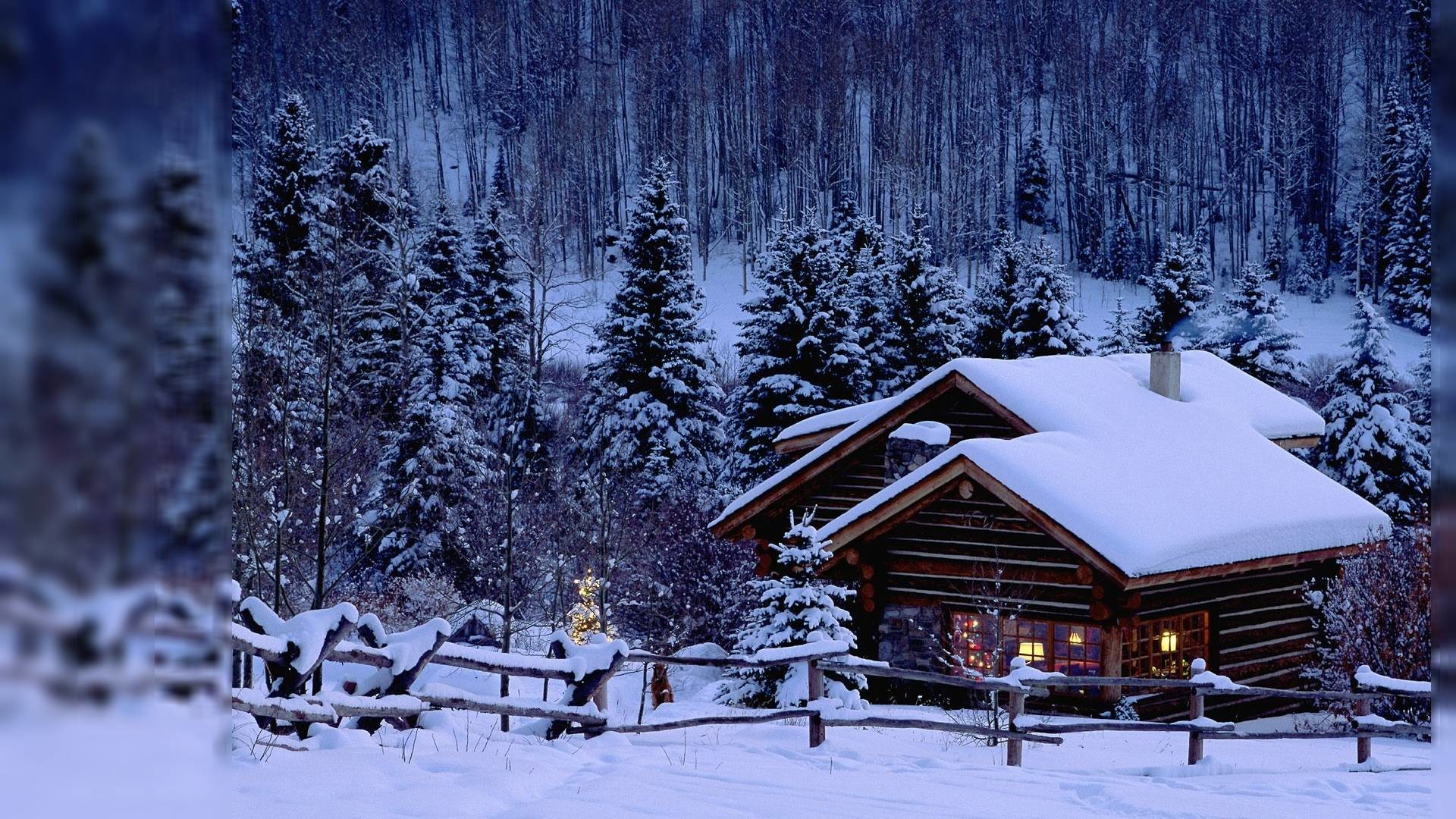 Winter Wallpaper For Computer Images & Pictures - High Resolution Winter Background - HD Wallpaper 