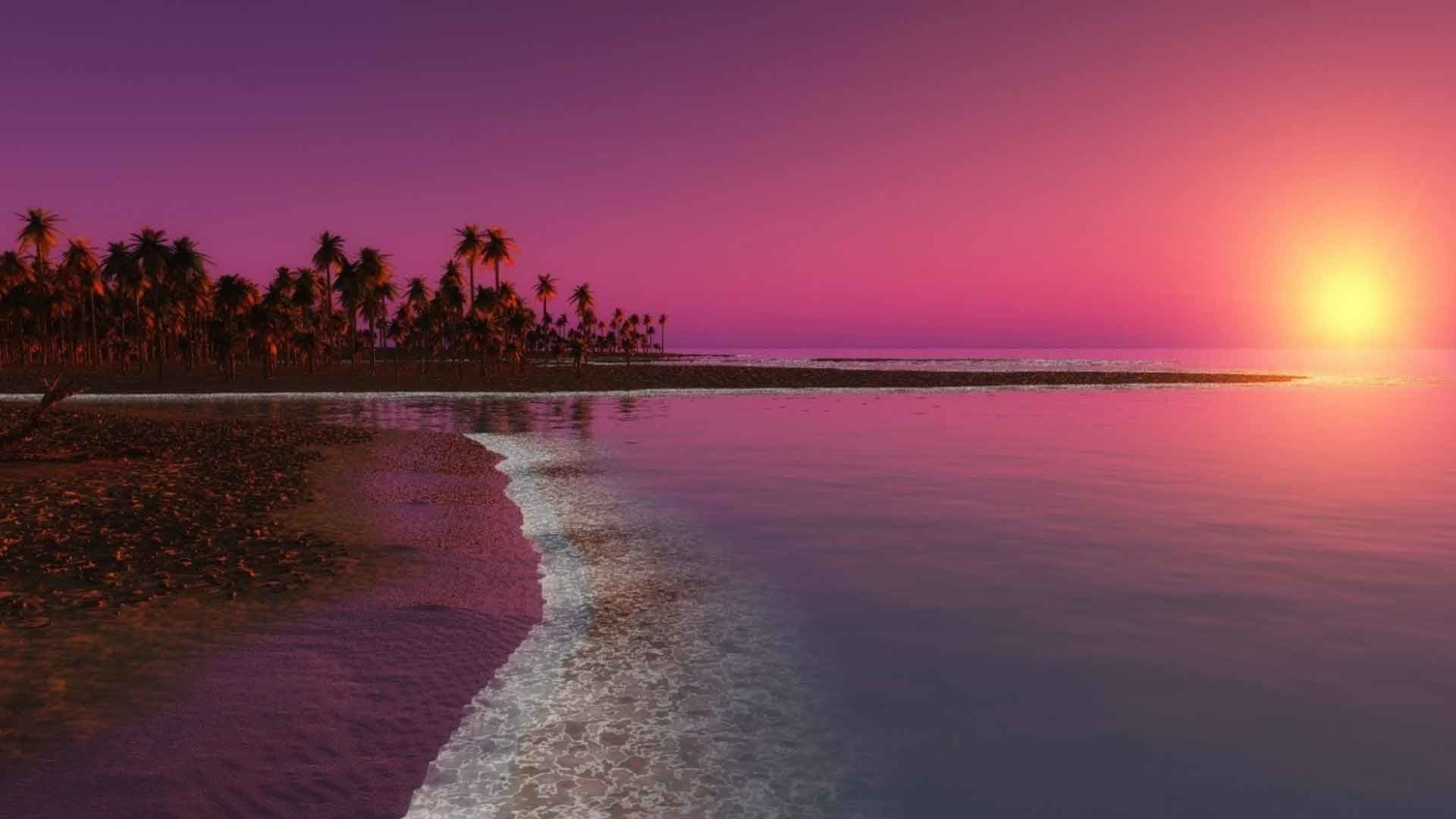 Sunrise Sunset Ocean Reflection Water Beach Hd Wallpapers - Nature Windows 10 Background - 1920x1080 Wallpaper Sunrise Sunset Ocean Reflection Water Beach Hd Wallpapers - Nature Windows 10 Background - 1920x1080 Wallpaper