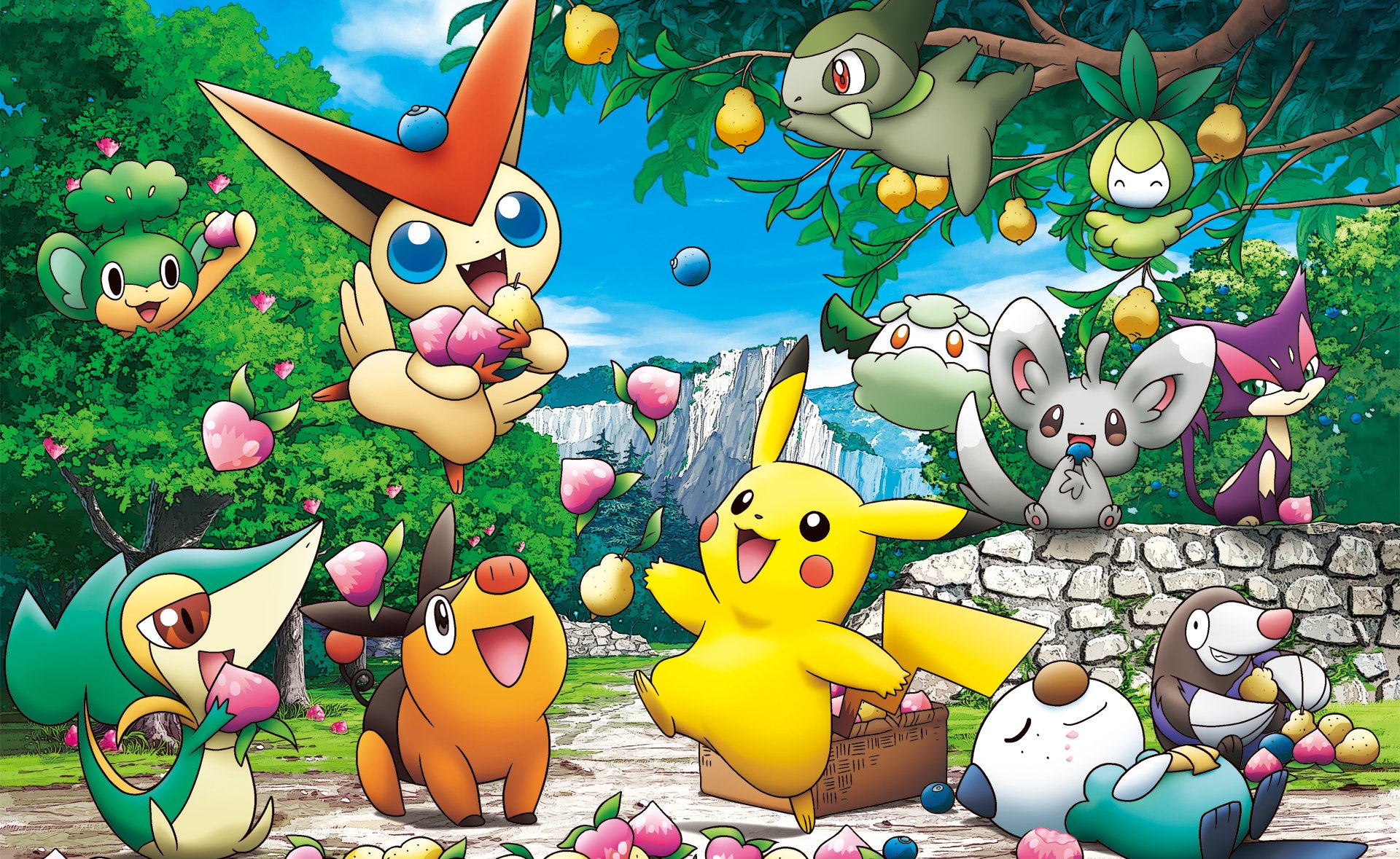 Pokemon Backgrounds - HD Wallpaper 