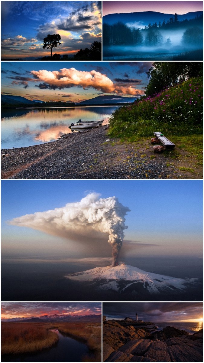 Закаты В Норвегии - HD Wallpaper 