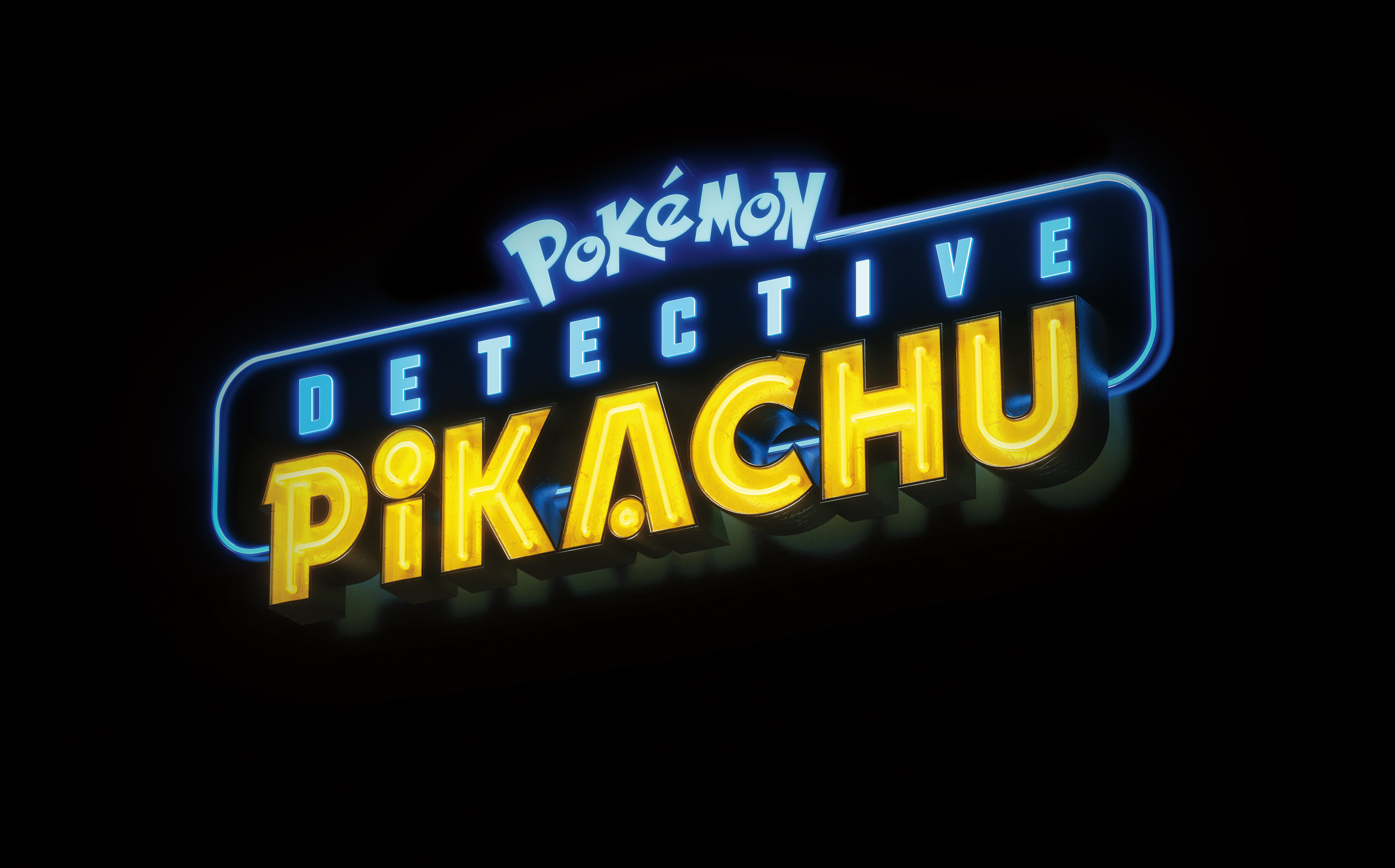 Pokemon Detective Pikachu Logo - HD Wallpaper 