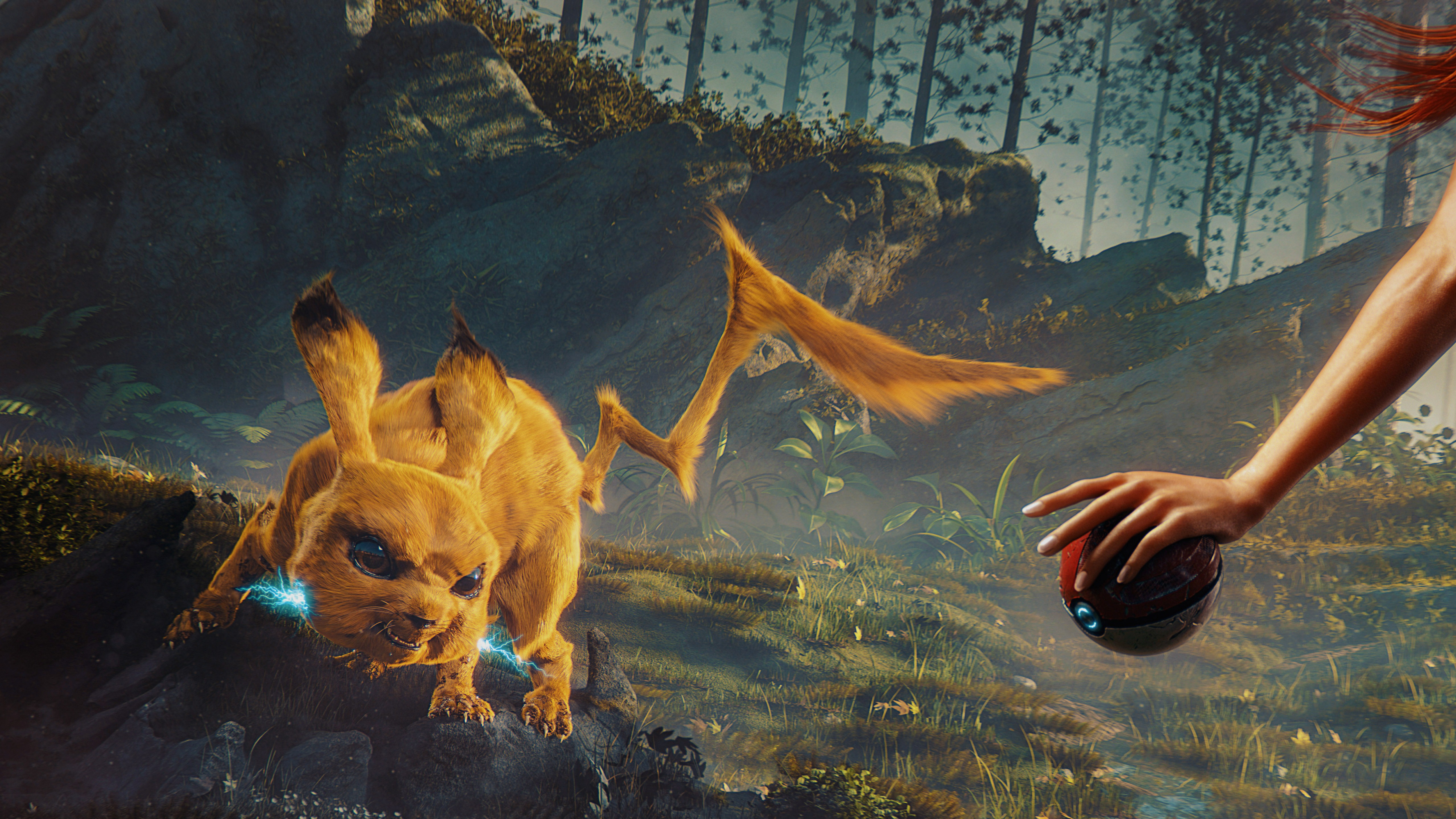 Pokemon Go Pikachu Wallpaper - Pokemon Go Wallpaper Pikachu - HD Wallpaper 