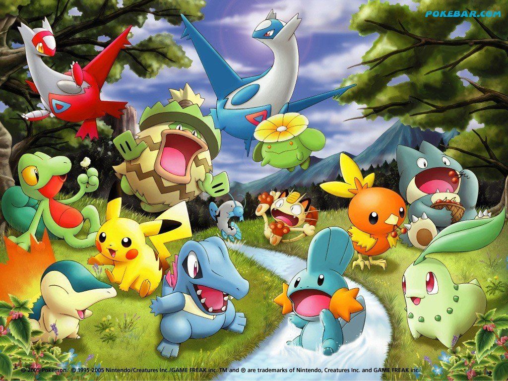 Pokemon Wallpapers For Computer 1024x768 Wallpaper Teahub Io