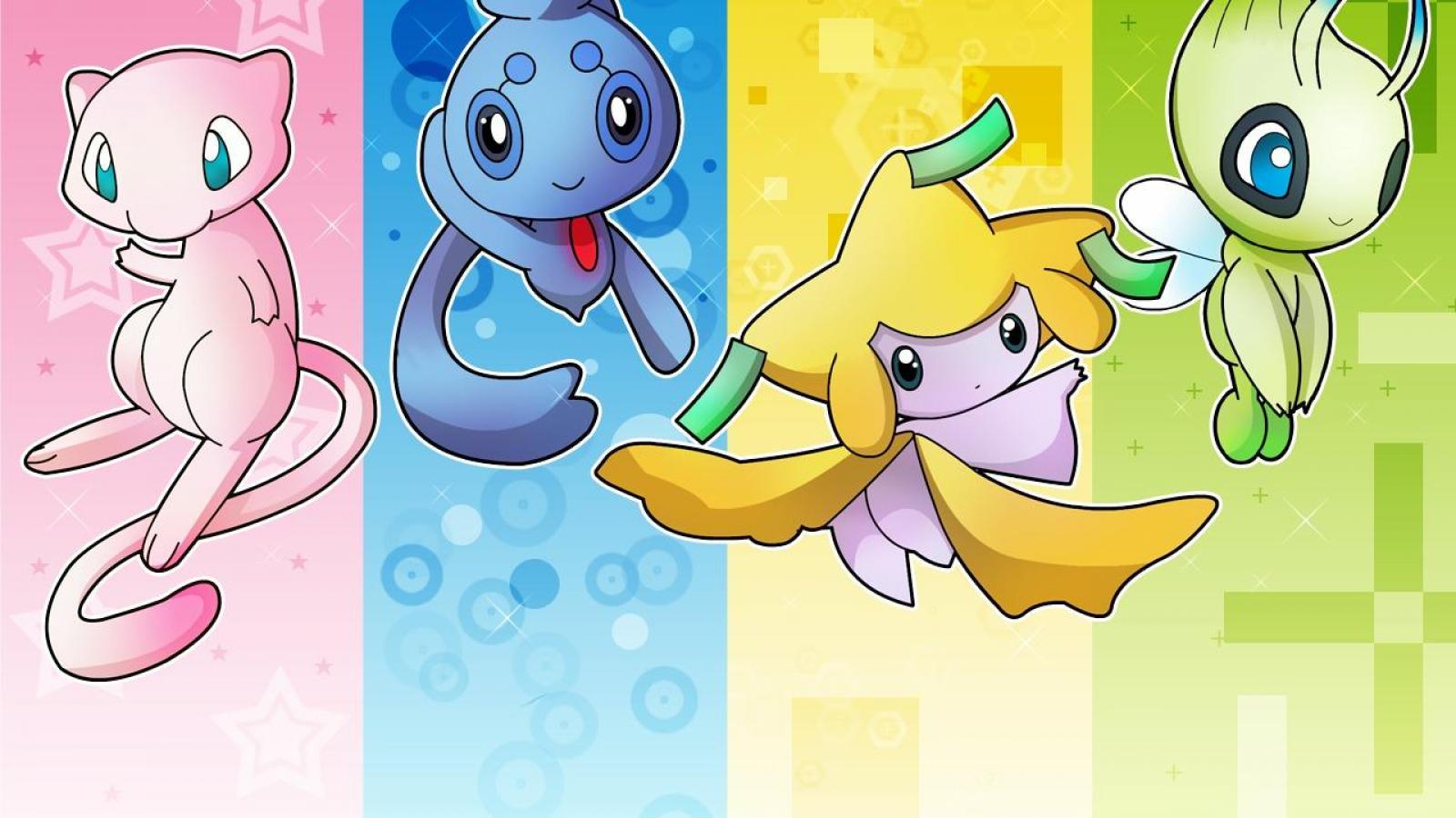 Mew Images 4 Amigos Hd Wallpaper And Background Photos - Cute Pokemon -  1600x900 Wallpaper 