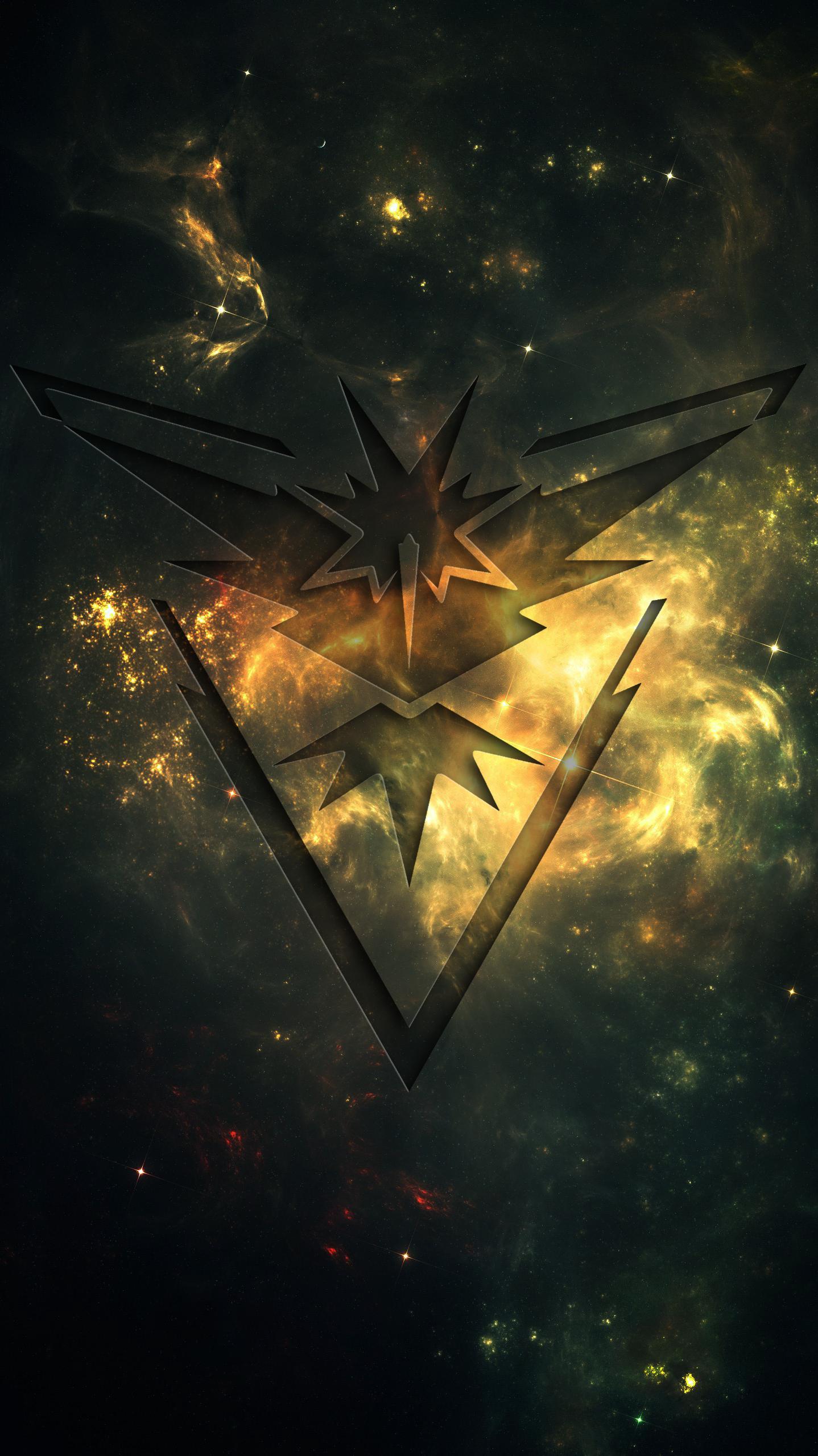 Pokémon Go Wallpapers - Pokemon Go Team Instinct - HD Wallpaper 